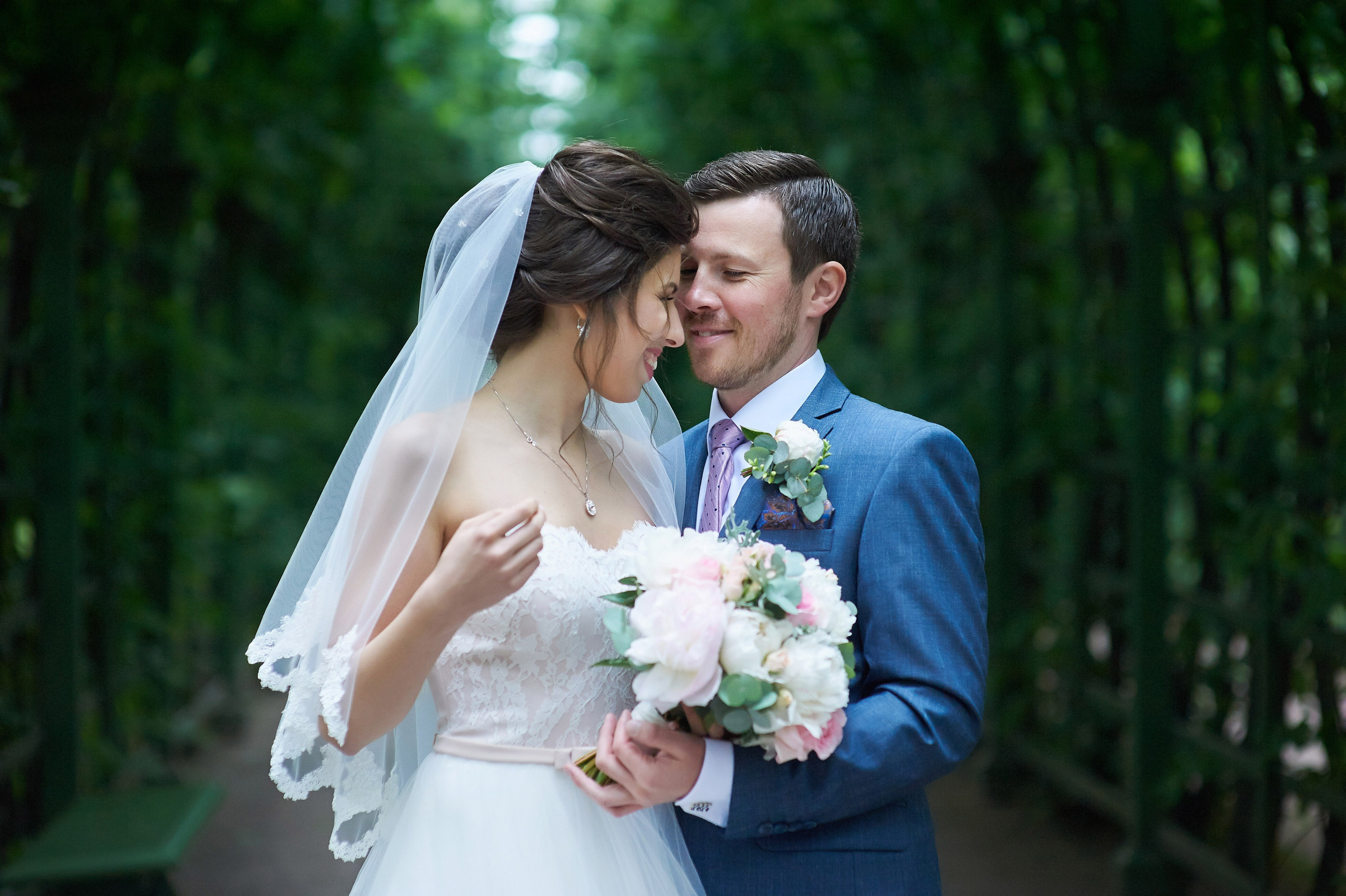 Валерия и Андрей (свадебная фотосессия в Летнем саду). Портретный, семейный и свадебный фотограф в Санкт-Петербурге и в Пушкине Ширяев Денис