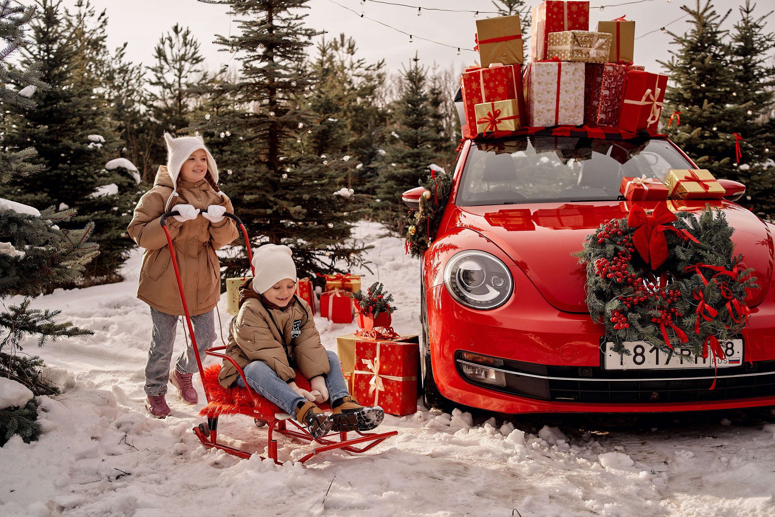 Новогодняя съёмка. Свадебная, семейная фото и видео съёмка в Пензе