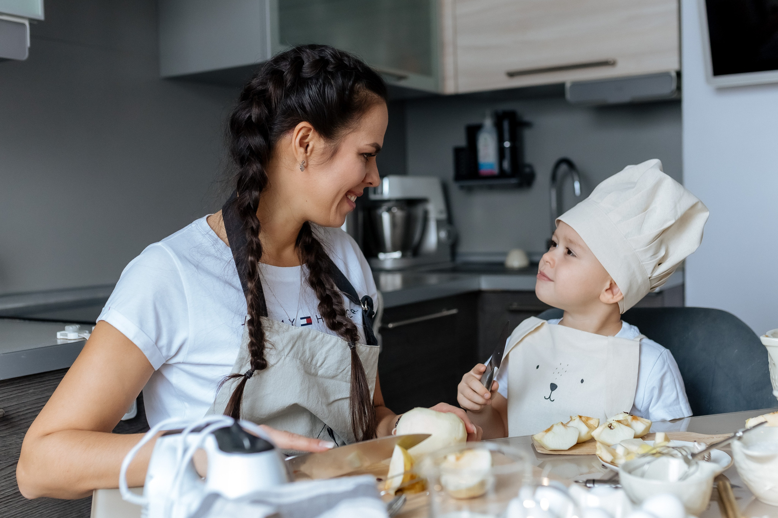 Тамара и Даня. Готовим вместе!. Профессиональный фотограф, Москва |Видное Елена Елизарова