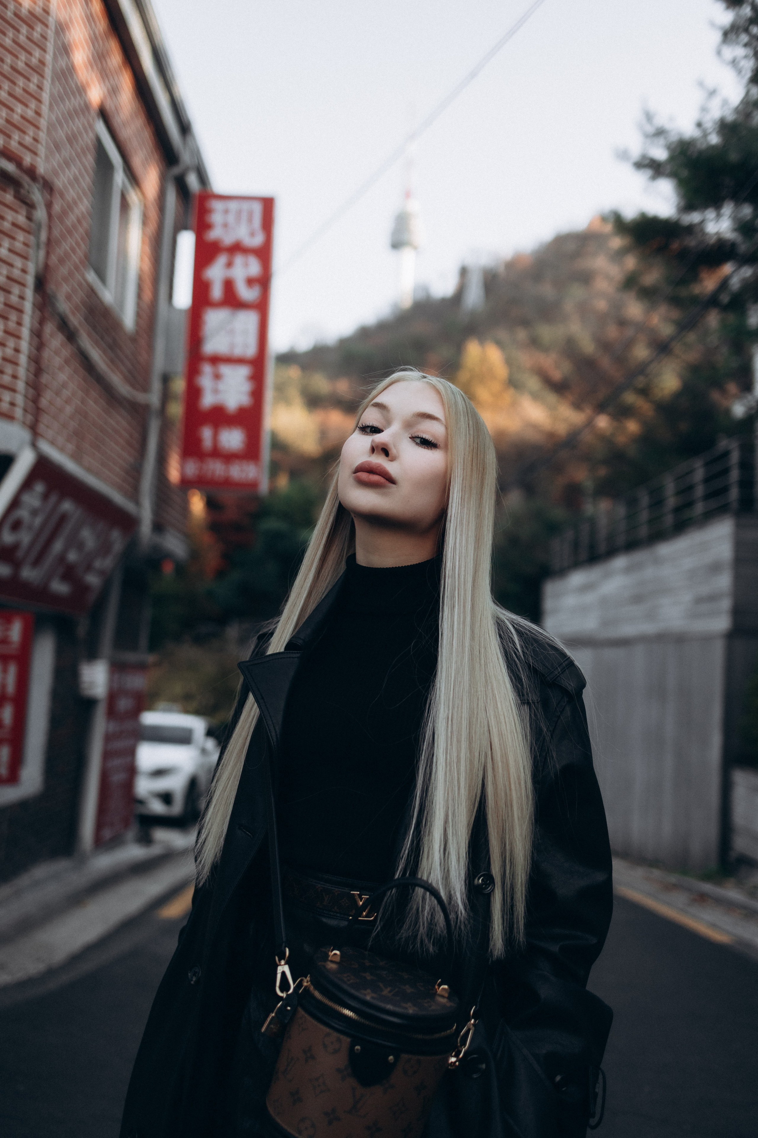 Полина индивидуальная съемка у Намсана. Фотограф Артем Бросов в Санкт-Петербурге и Дубае