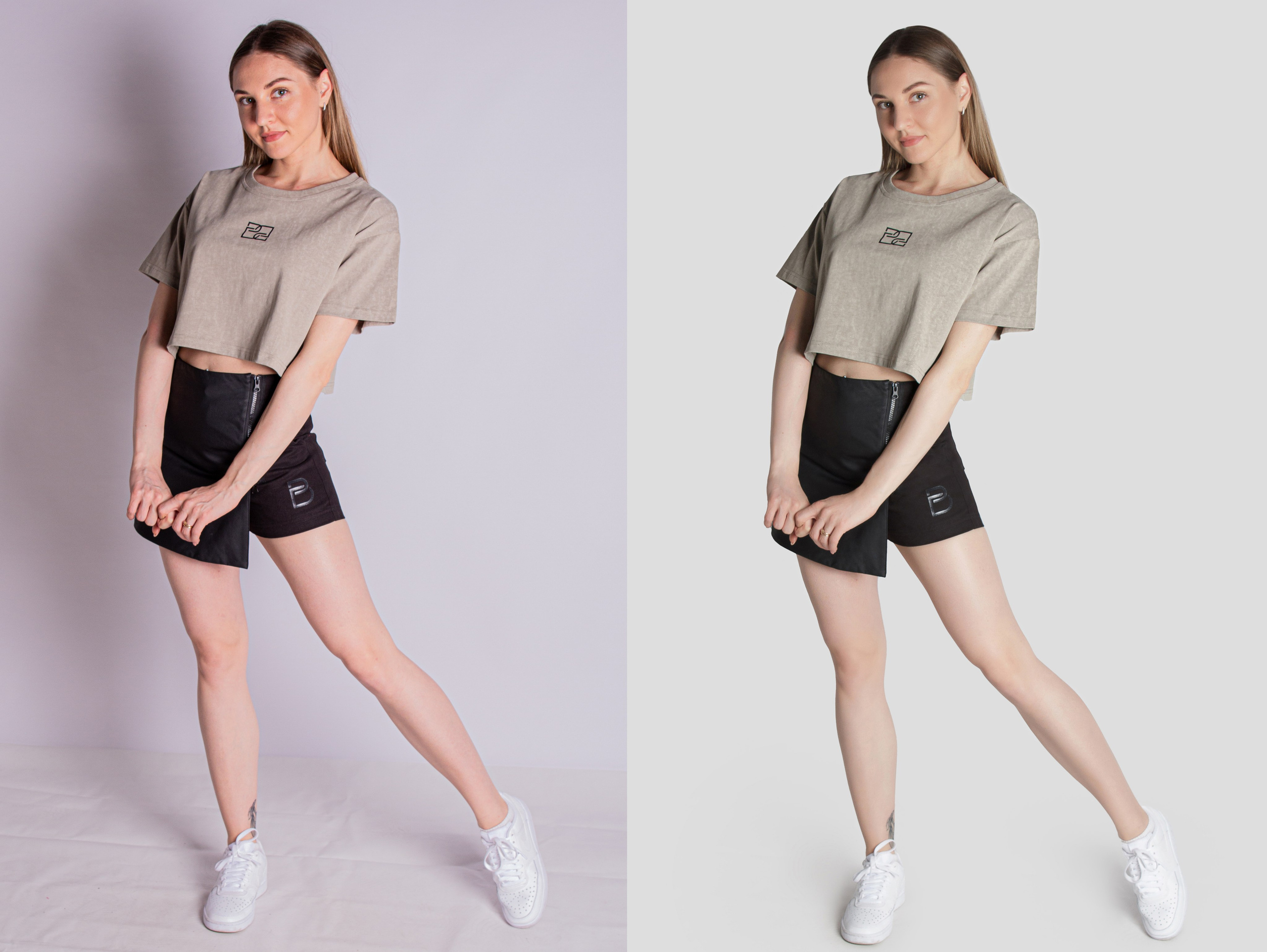 Ретушь портретов для рекламы спортивной одежды — динамика и стиль! | Студия SVITHART