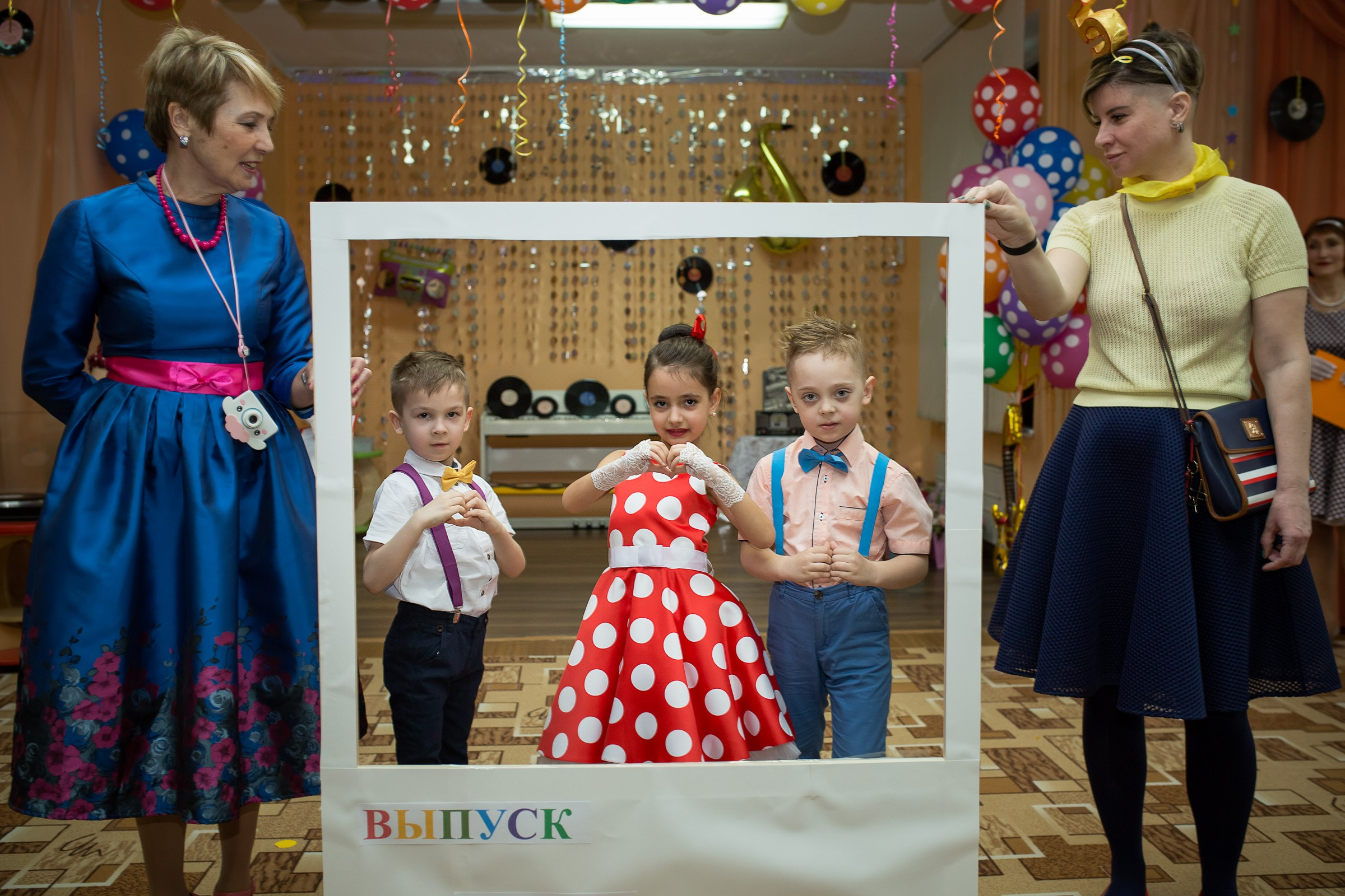 Выпускной в детском саду. Свадебная фотосъёмка в Москве, Туле