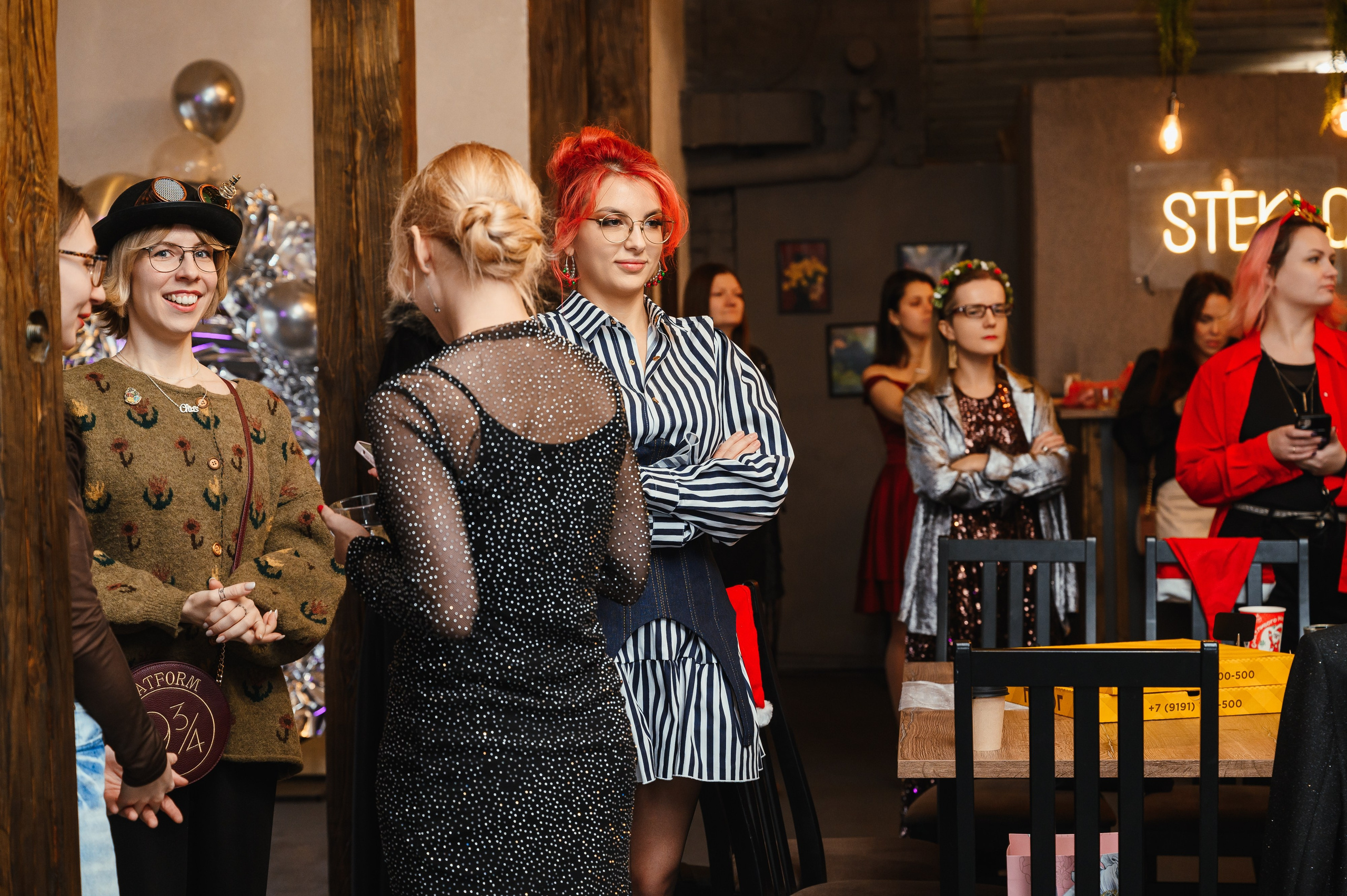 Новый год в клубе «Читалка». Свадебный и просто хороший фотограф в Челябинске