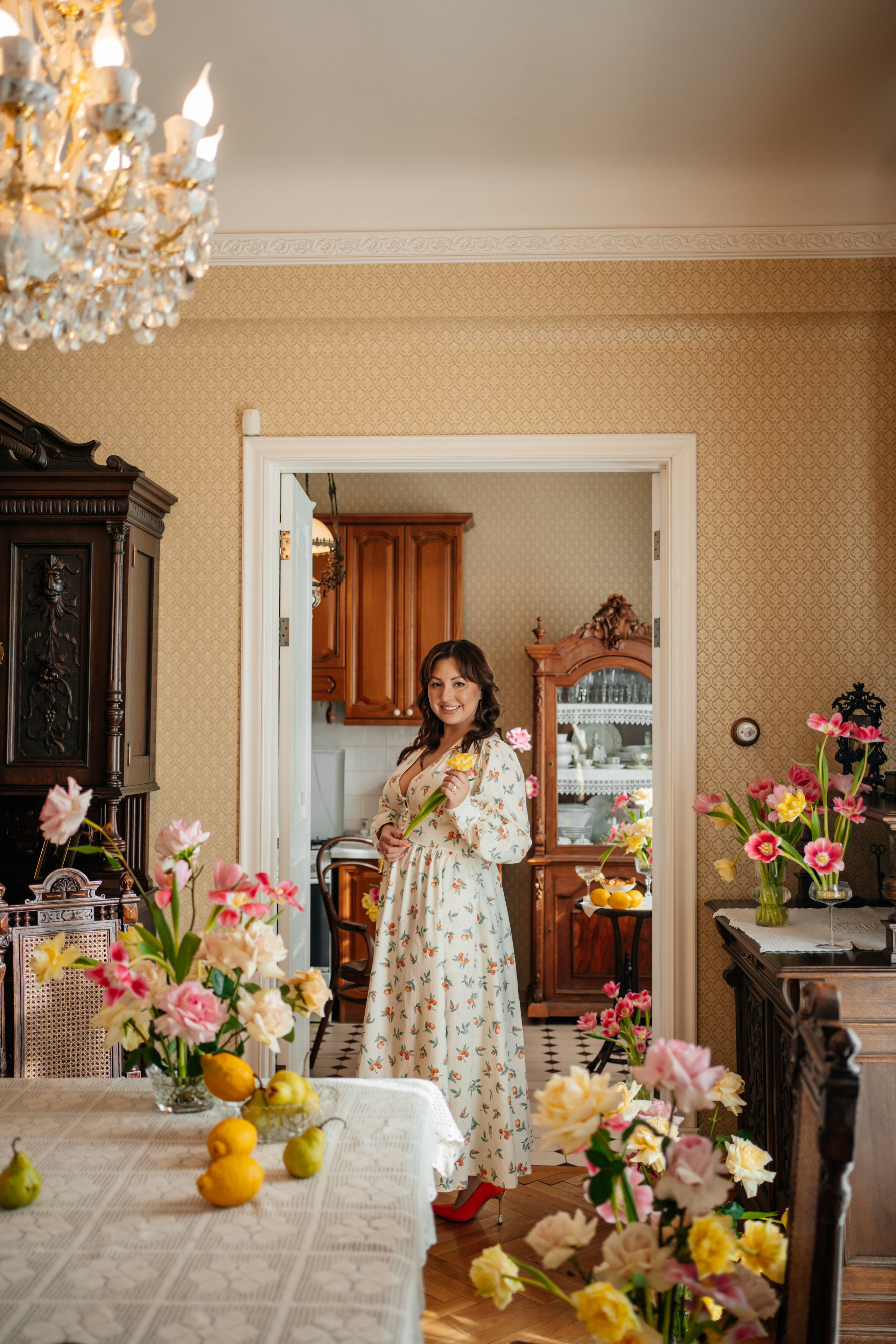 Ретро фотодень, весна 24. Семейный фотограф, фотосессия беременности в Новосибирске Кристина Киб