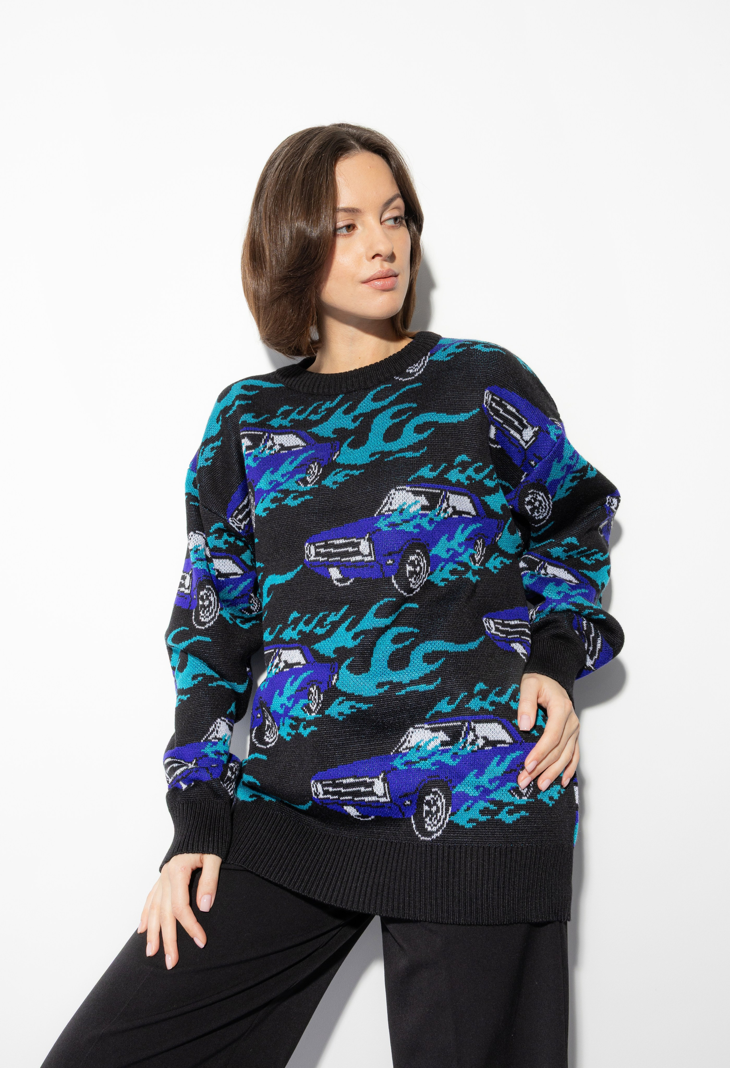 Кейс: Фотосъемка свитеров «Behind the scenes» для Lamoda в СПб