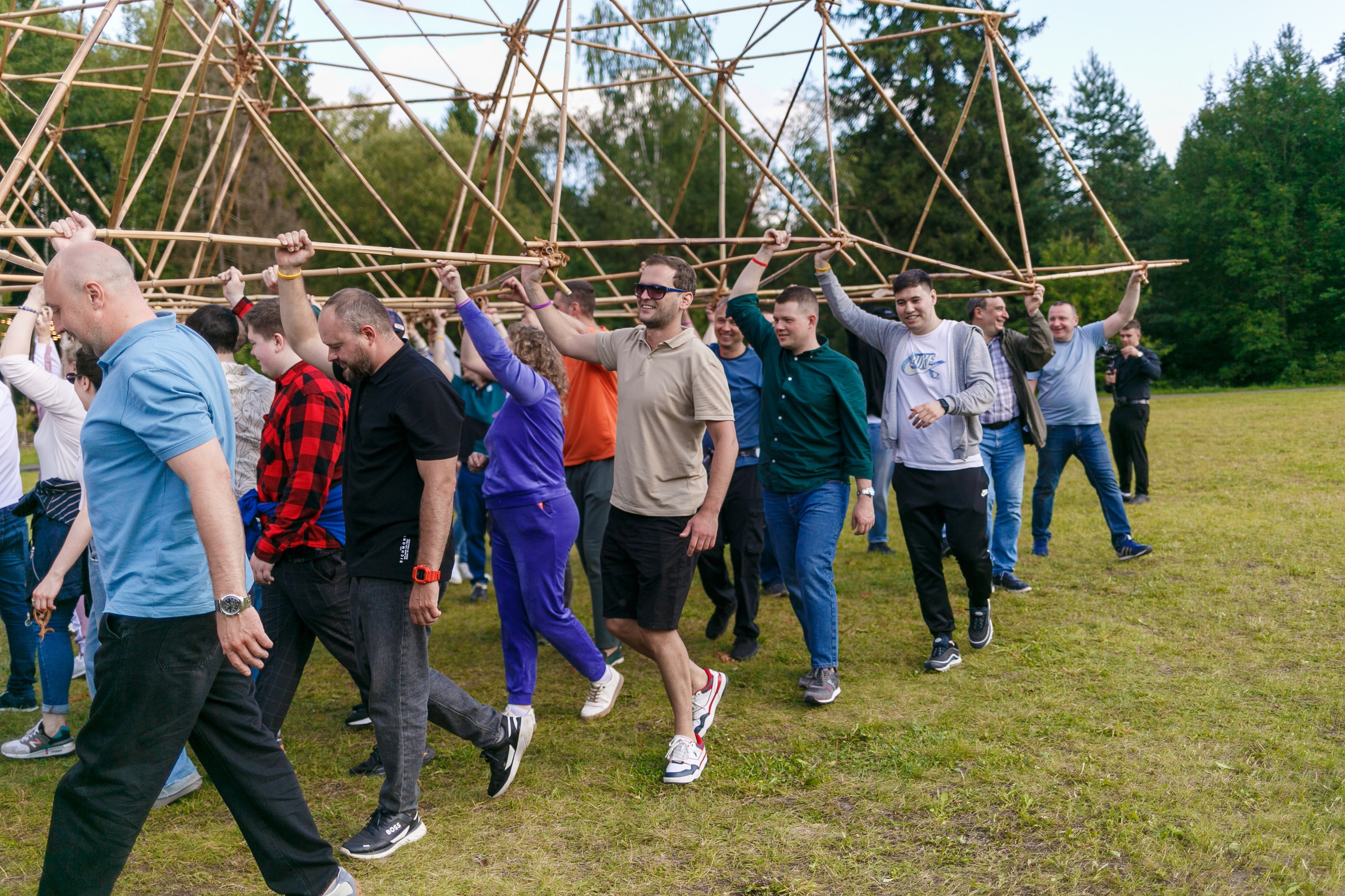 Фотосъемка тимбилдинга для компании SmartLog. Репортажный фотограф Борис Геер