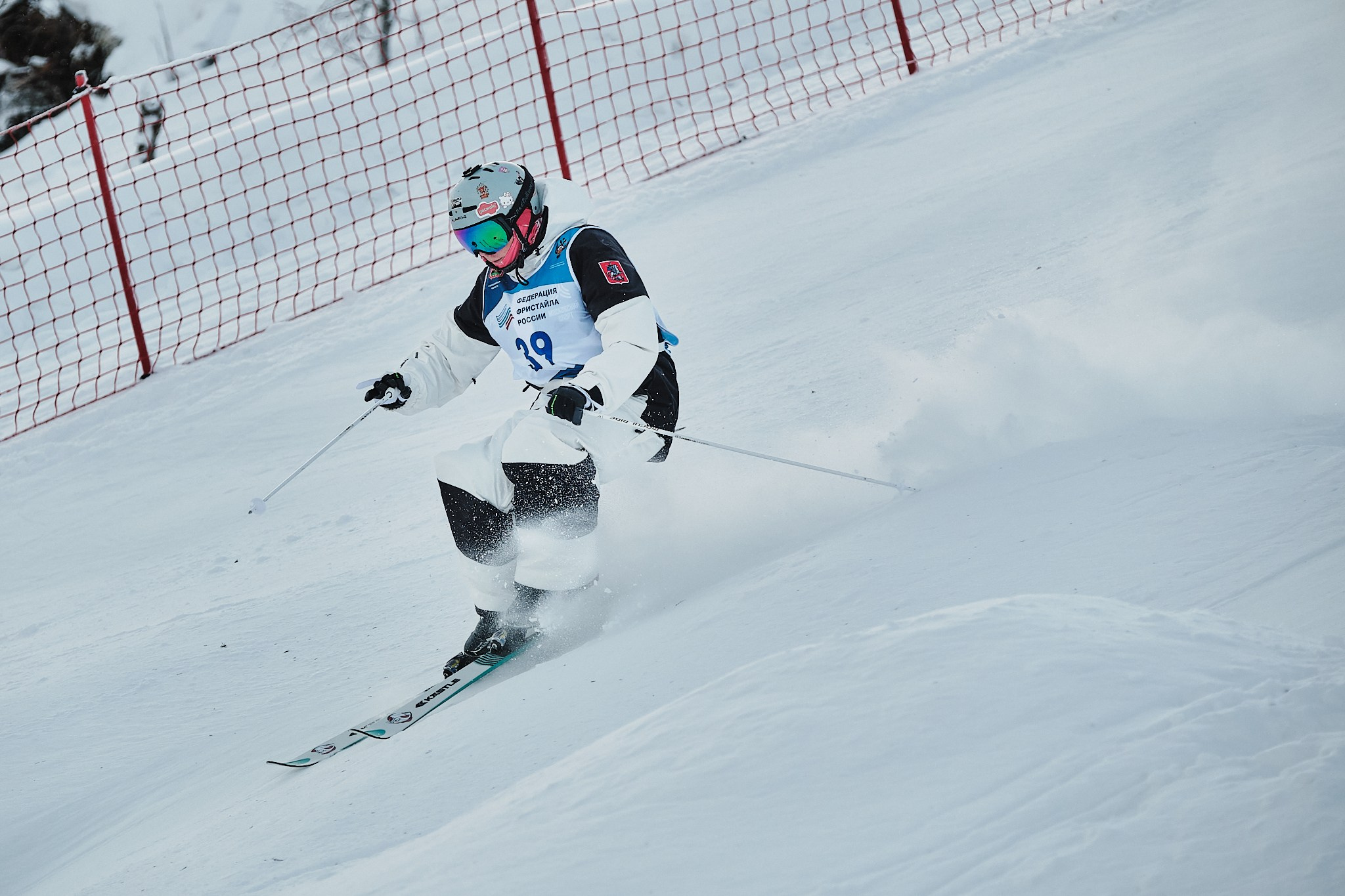 Фотосъемка соревнований по лыжному фристайлу