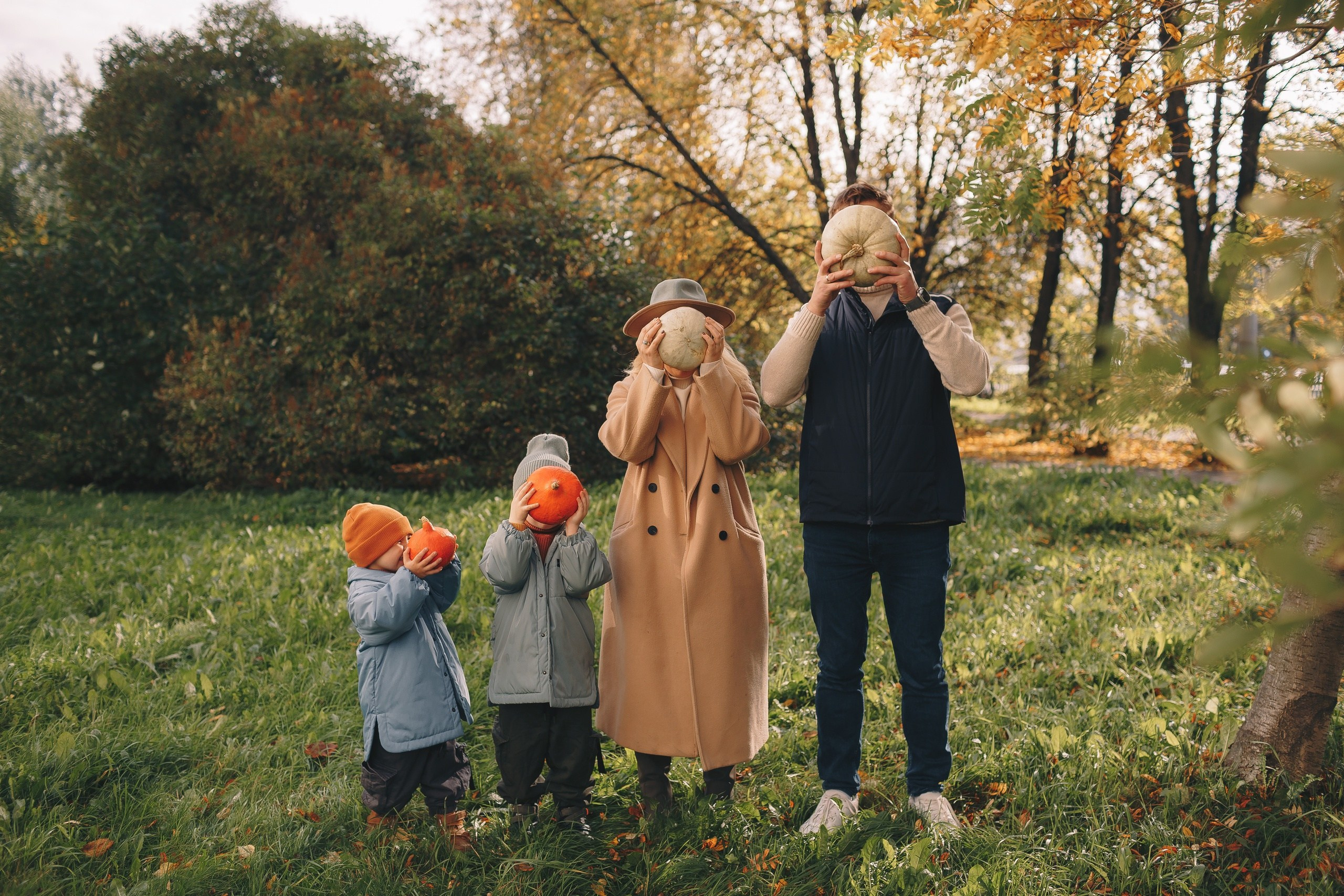 Осенняя фотосессия в парке. Фотограф Евгения Мальцева, Архангельск