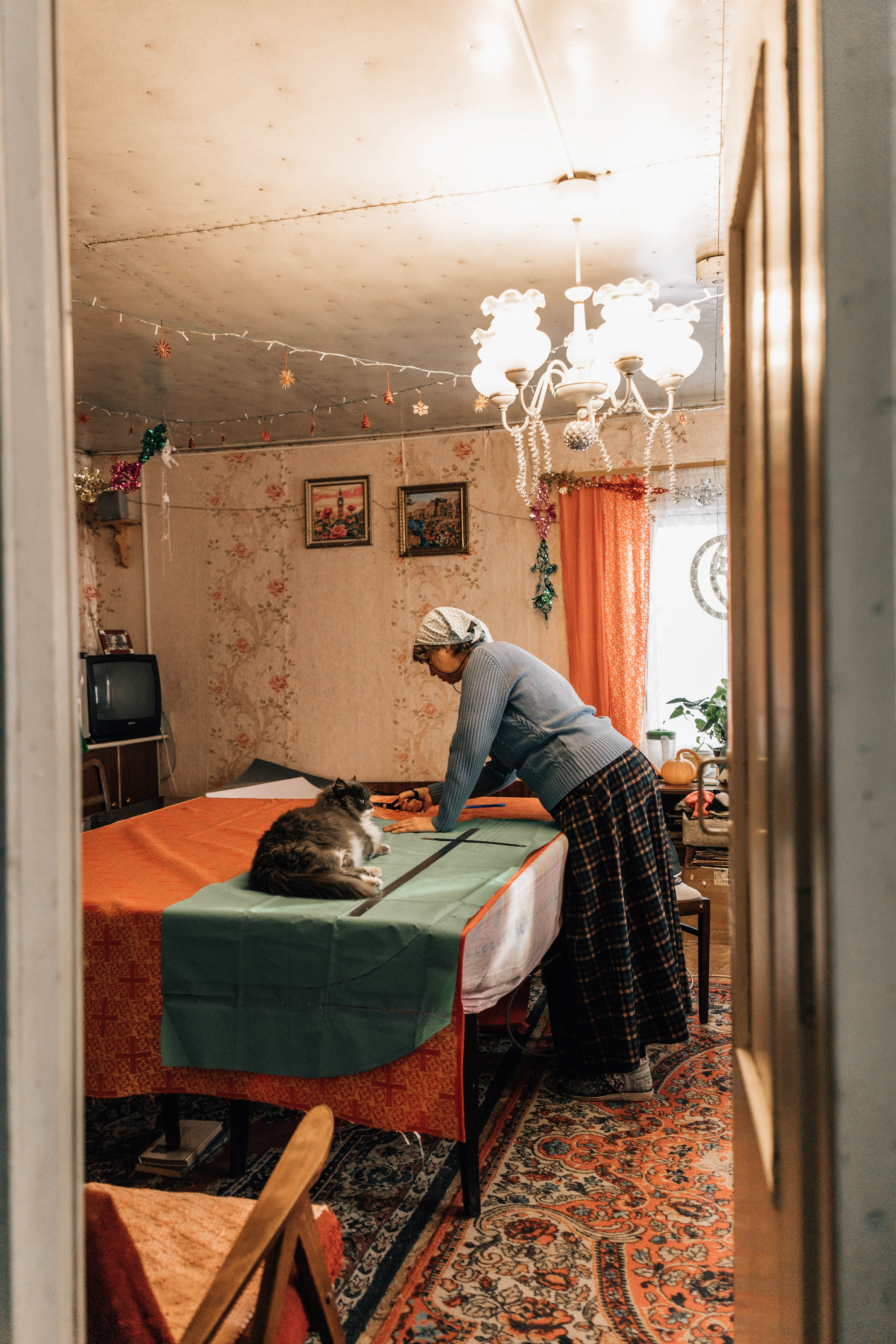 Александра: пошив церковных облачений. Фотограф Серебряные Пруды — Екатерина Рыкина | Детские и семейные фотосъемки, бытовой жанр