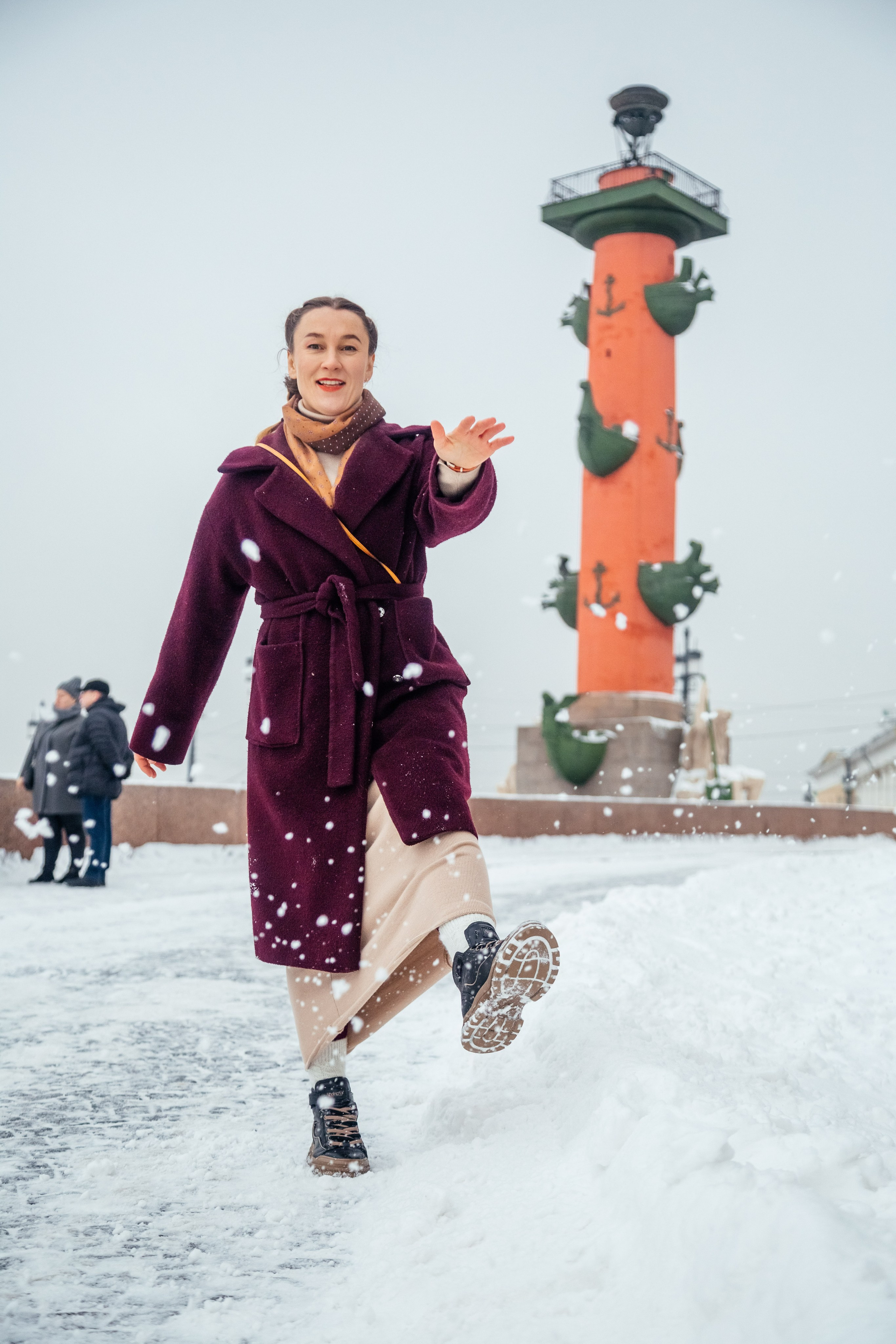 Зимний Петерург. Семейный фотограф Любовь Саркеева