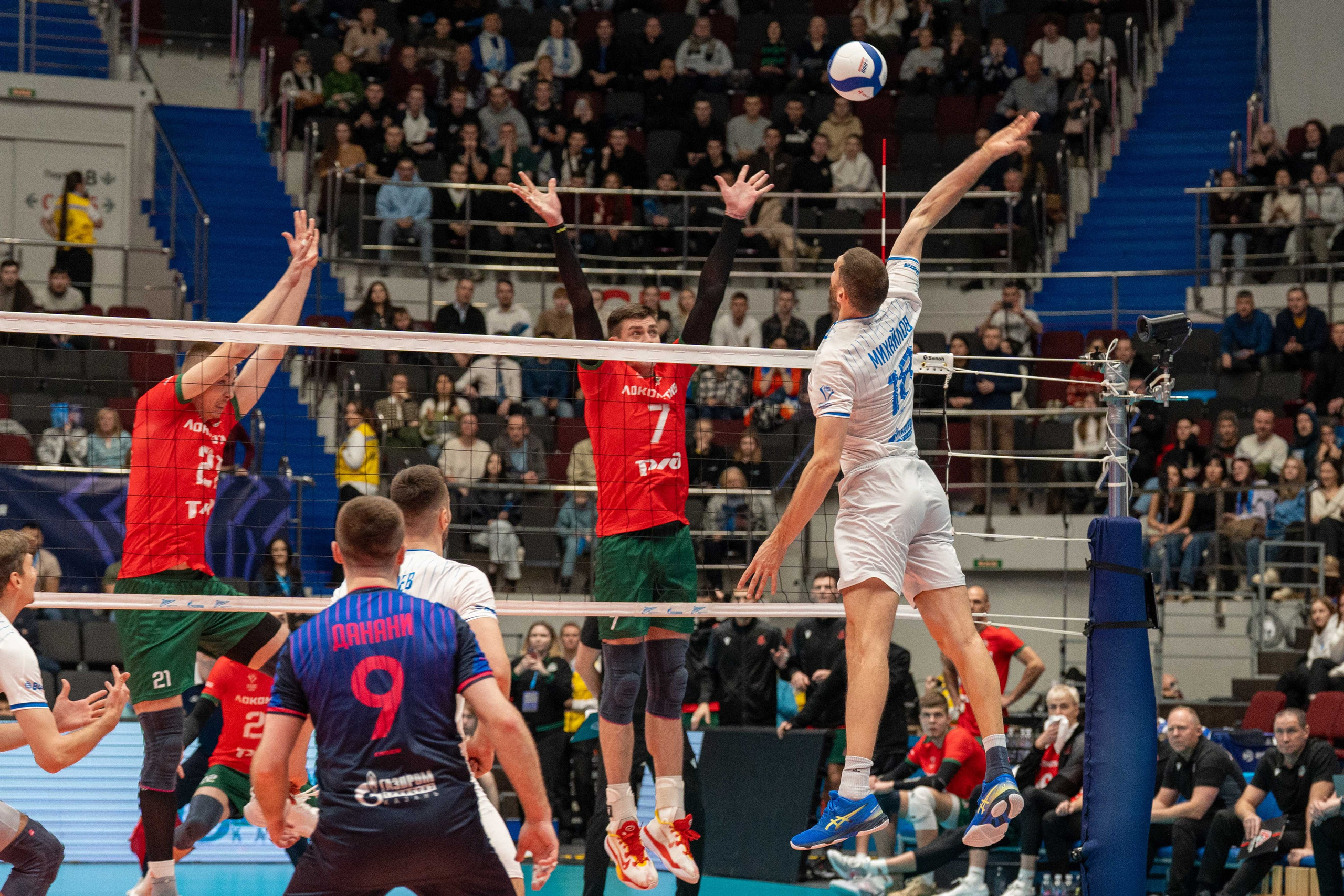 Зенит-Казань — Локомотив: финал Суперкубка России 2025 | волейбол, фотогалерея — Антон Гауф. Спортивный фотограф в Санкт-Петербурге | Антон Гауф