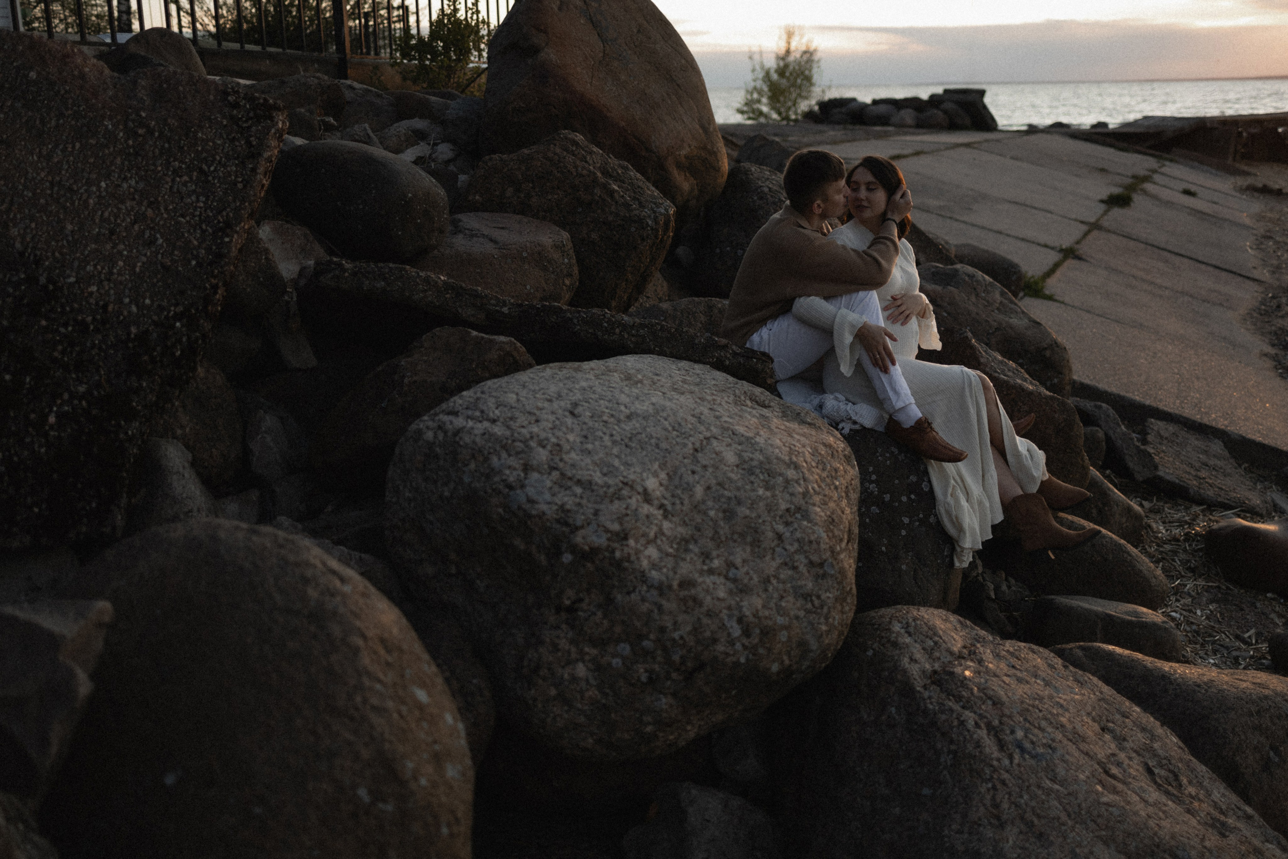 Любовь и чайки. Фотограф Daria Wilner