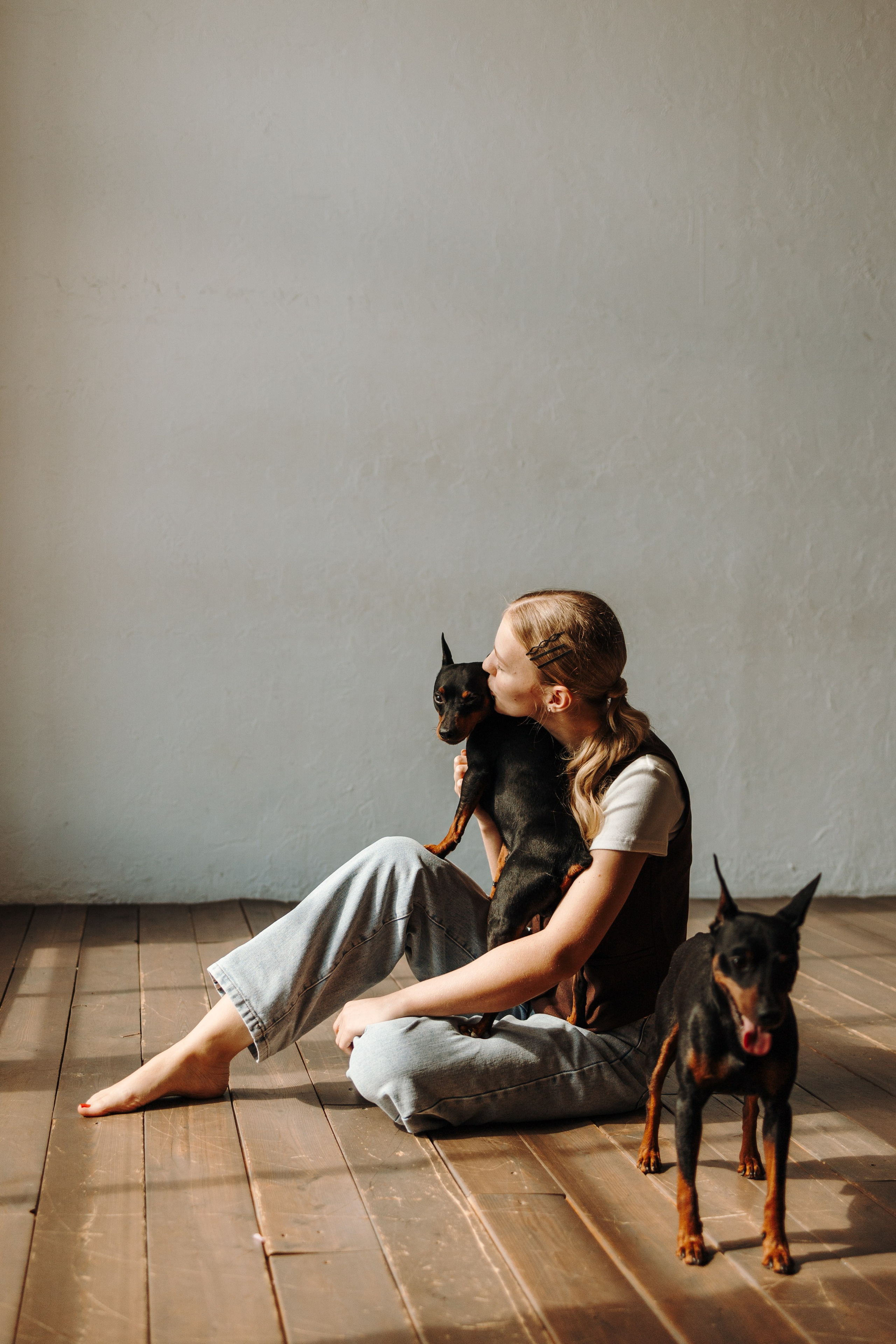 Катя и ее мальчики. Фотограф — Анималист | Санкт-Петербург