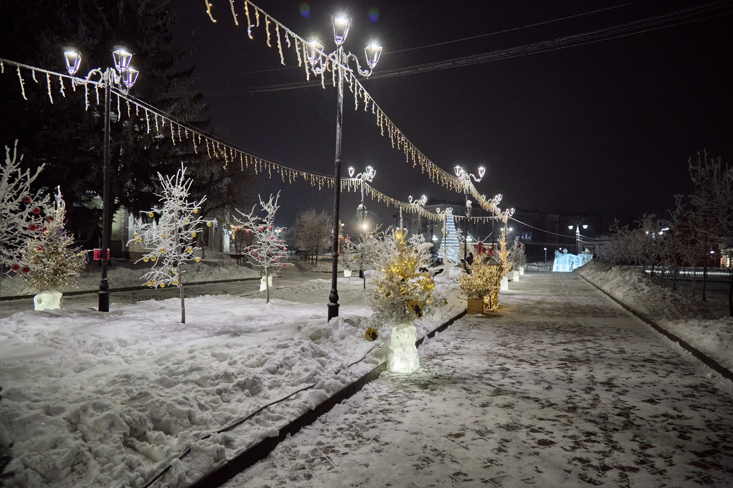 Новогодний Омск 2025. Фотограф Омск | Александр Вандеров