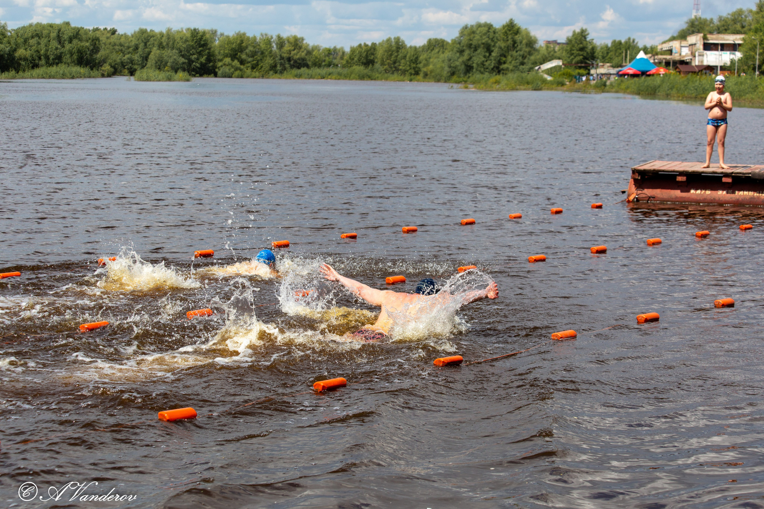 Заплыв 02.06.2024. Фотограф Омск | Александр Вандеров