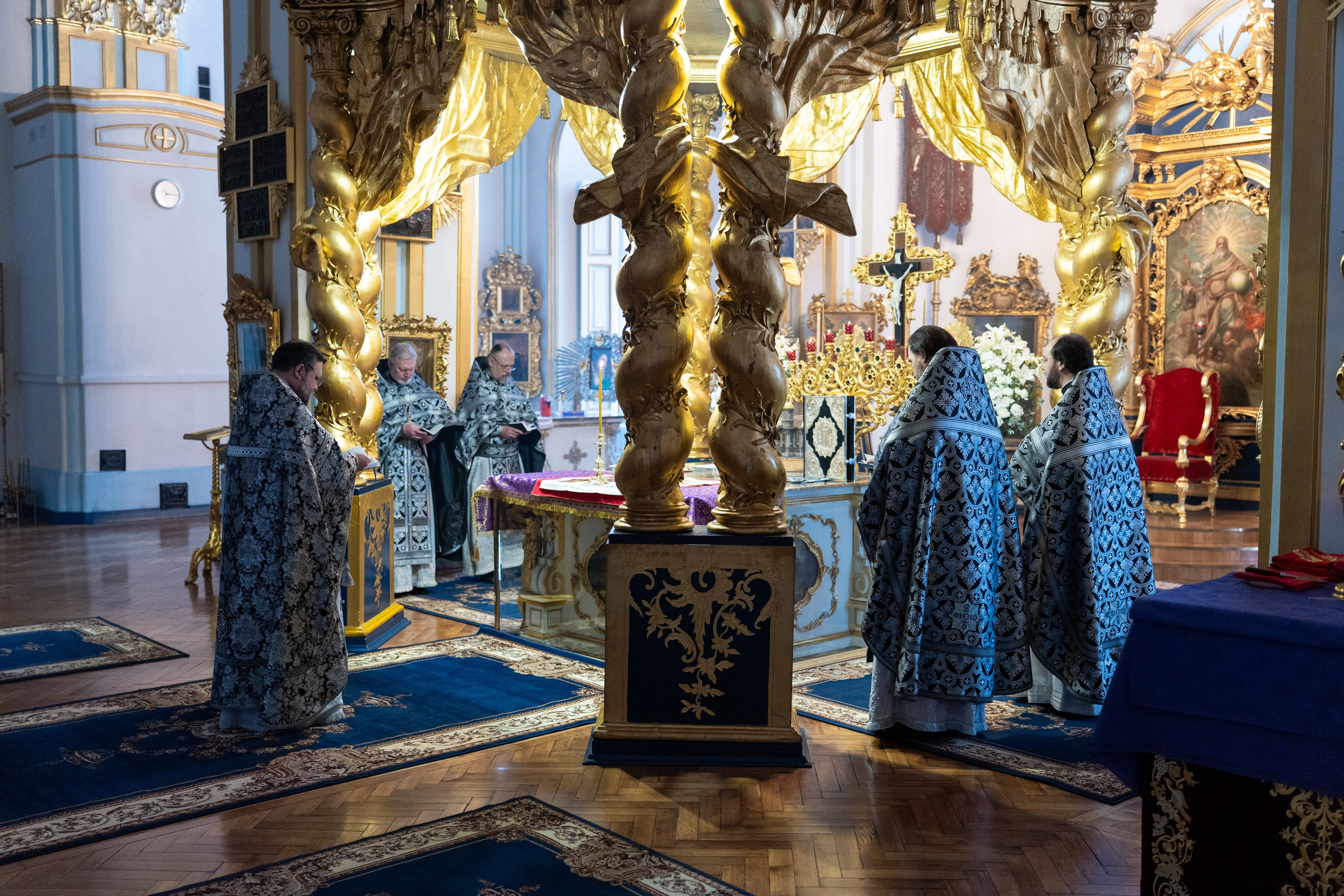 Литургия Преждеосвященных Даров. НИКОЛО-БОГОЯВЛЕНСКИЙ МОРСКОЙ СОБОР