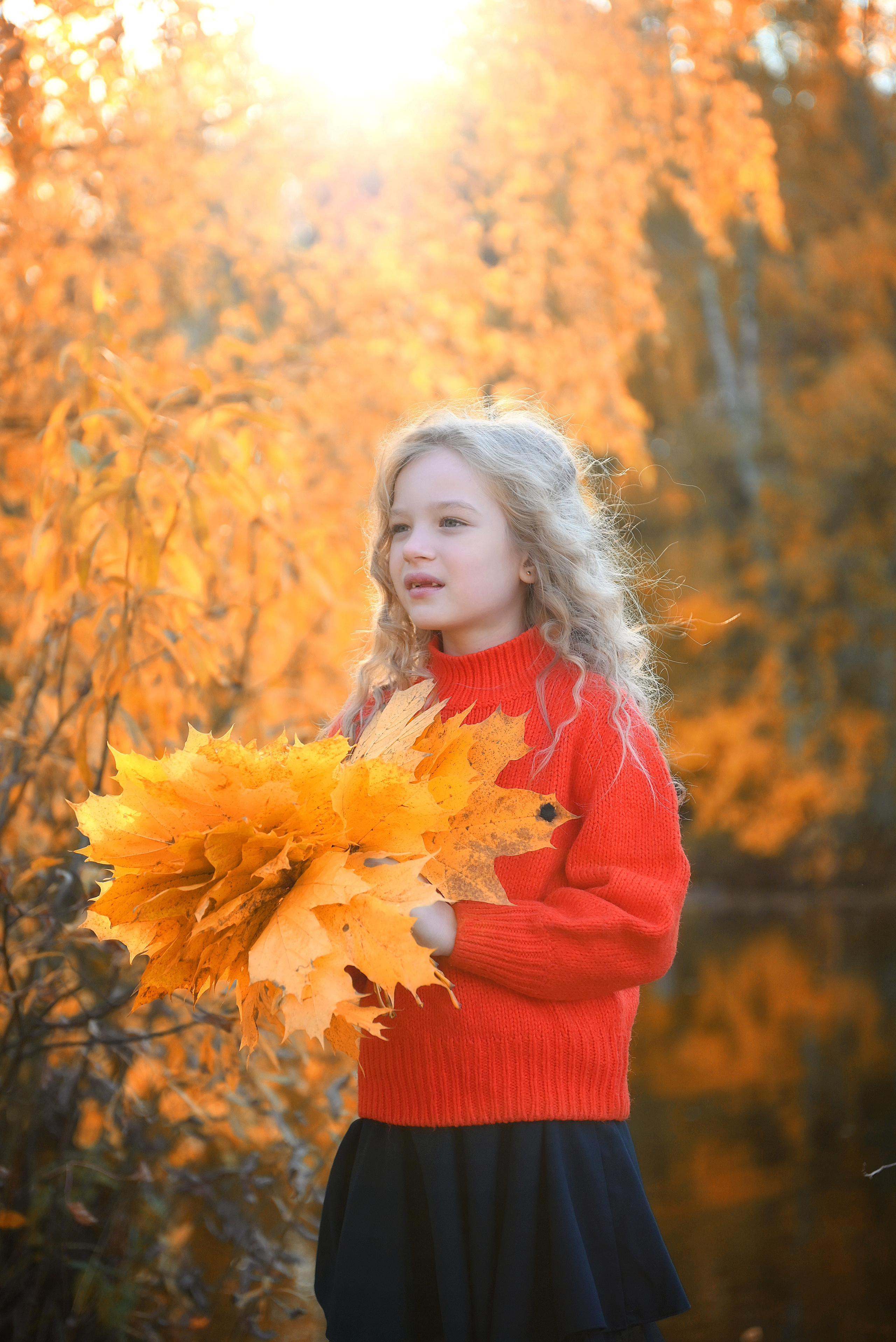 Осень. Детский фотограф в Москве