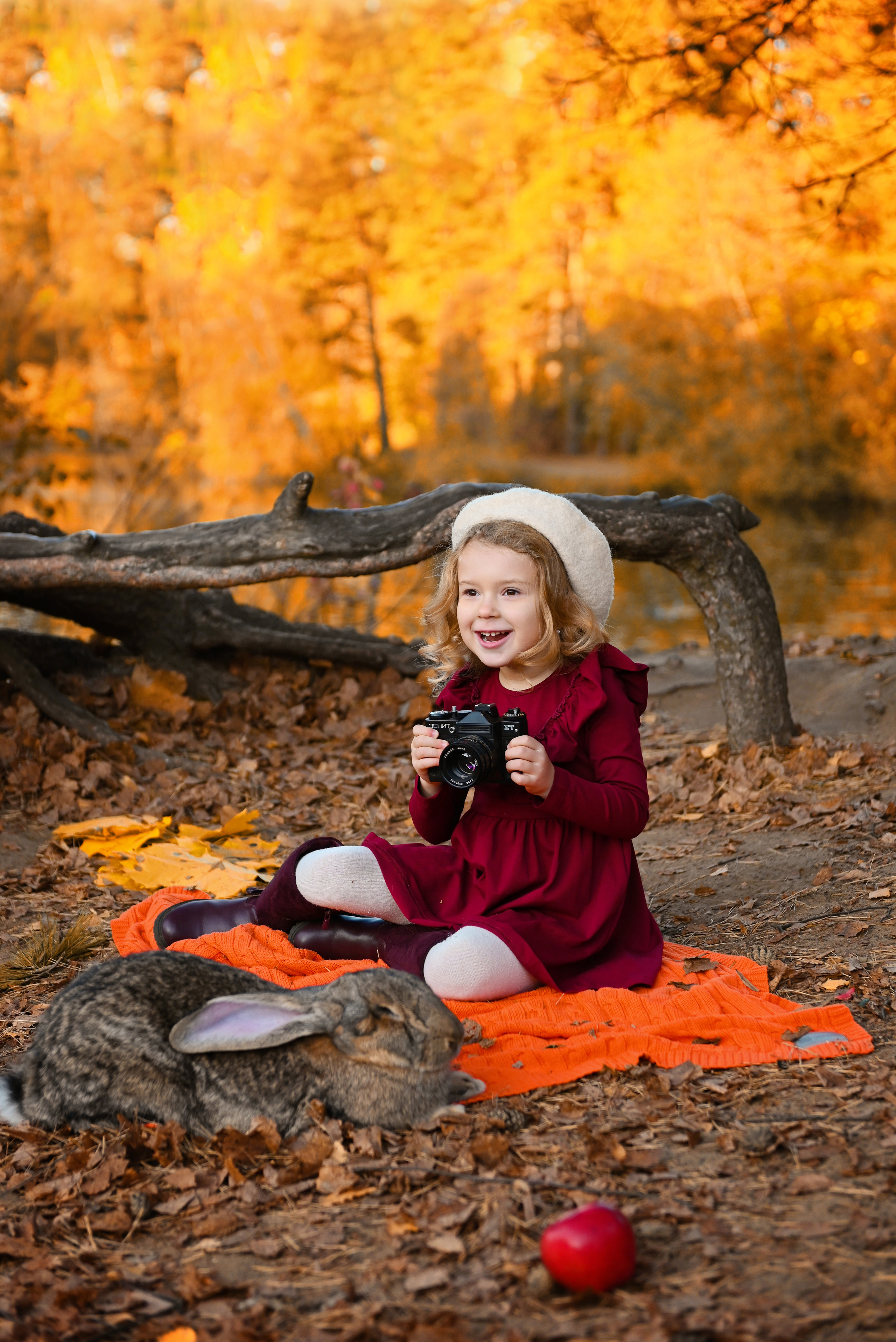 Осень. Детский фотограф в Москве