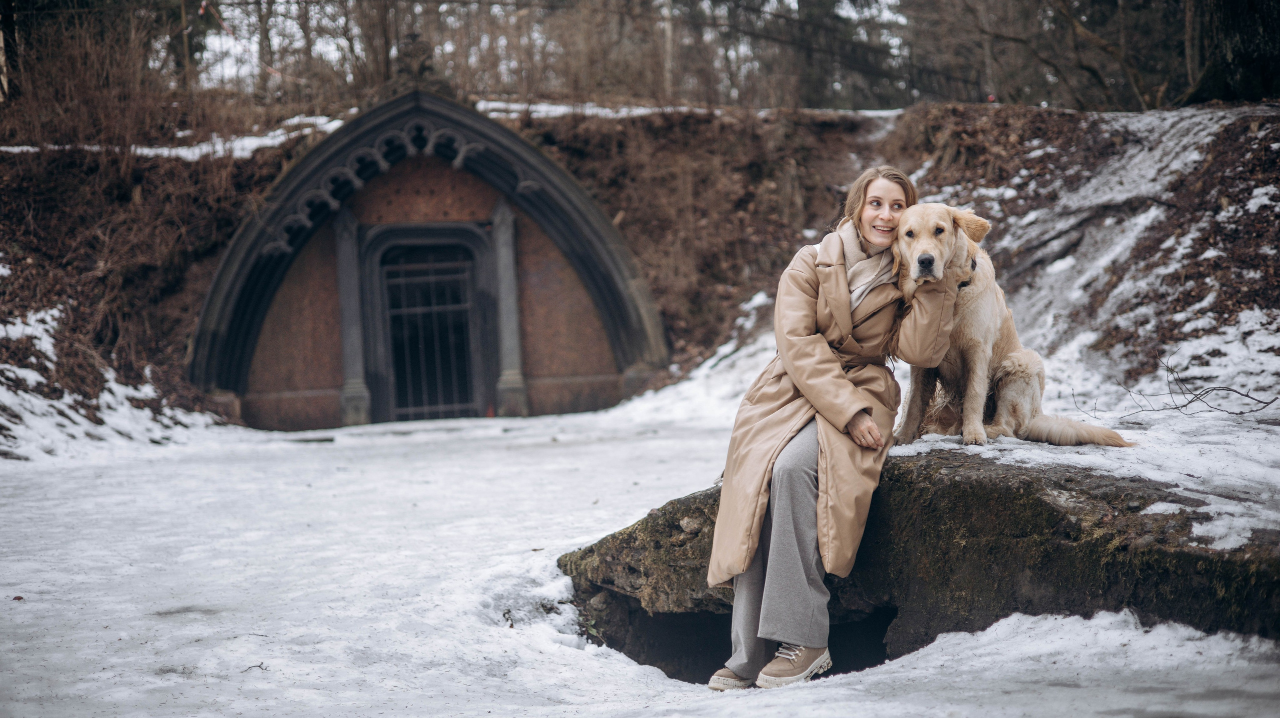 Елена и Сэм. Фотограф животных Евгения Верцинская