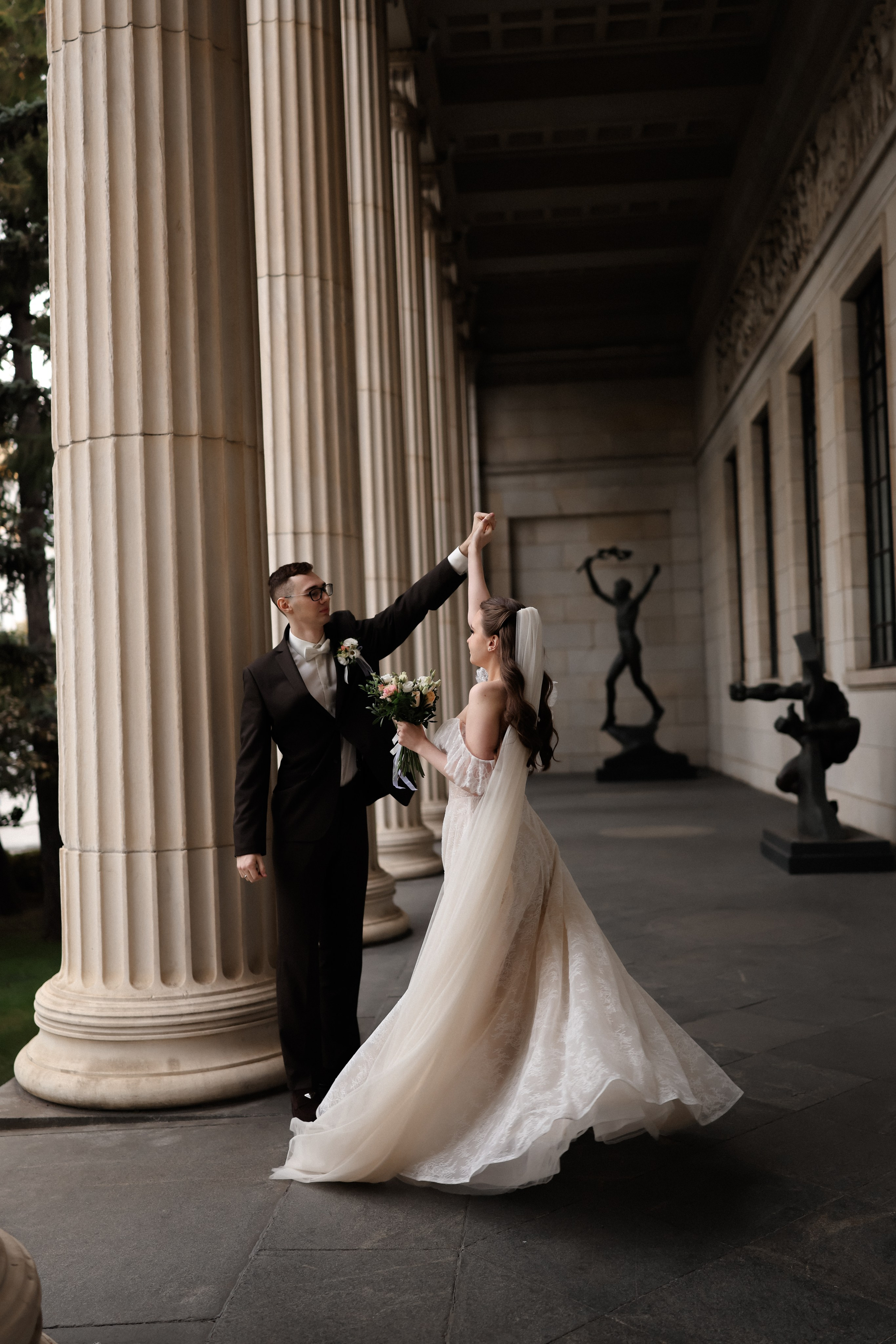 The wedding of Yulia and Sergei. Свадебный фотограф в Москве Людмила Яковлева