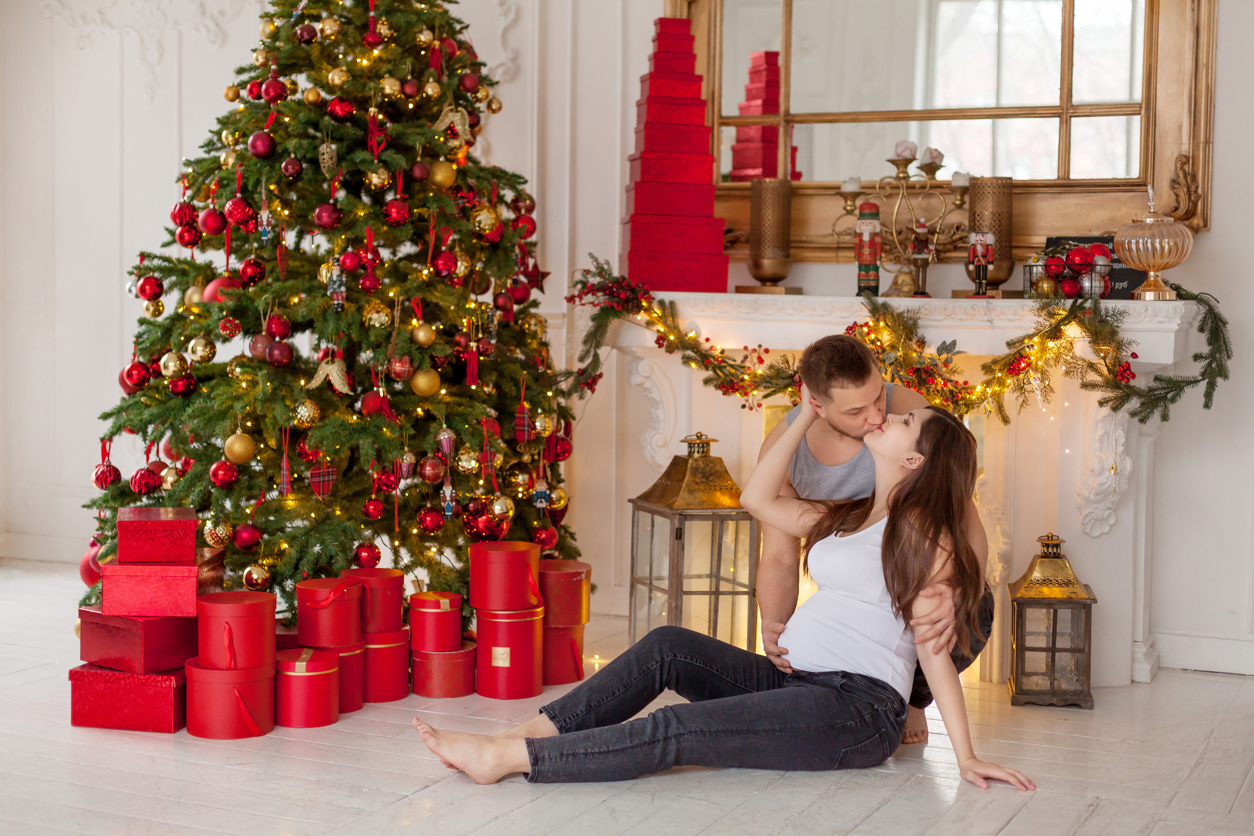 Новогодние семейные фотосессии в Москве