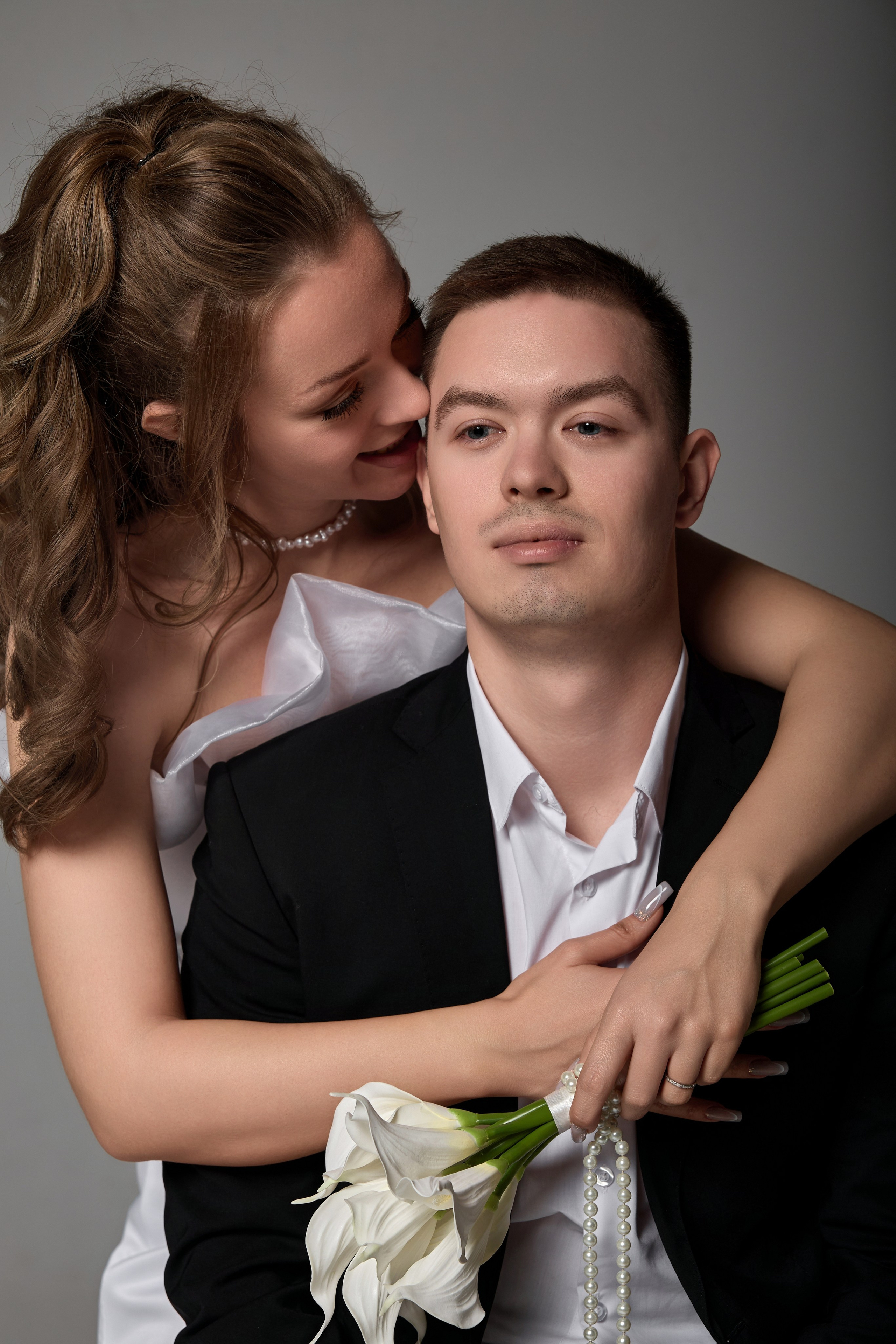 Свадебная фотосессия в гостинице и в студии