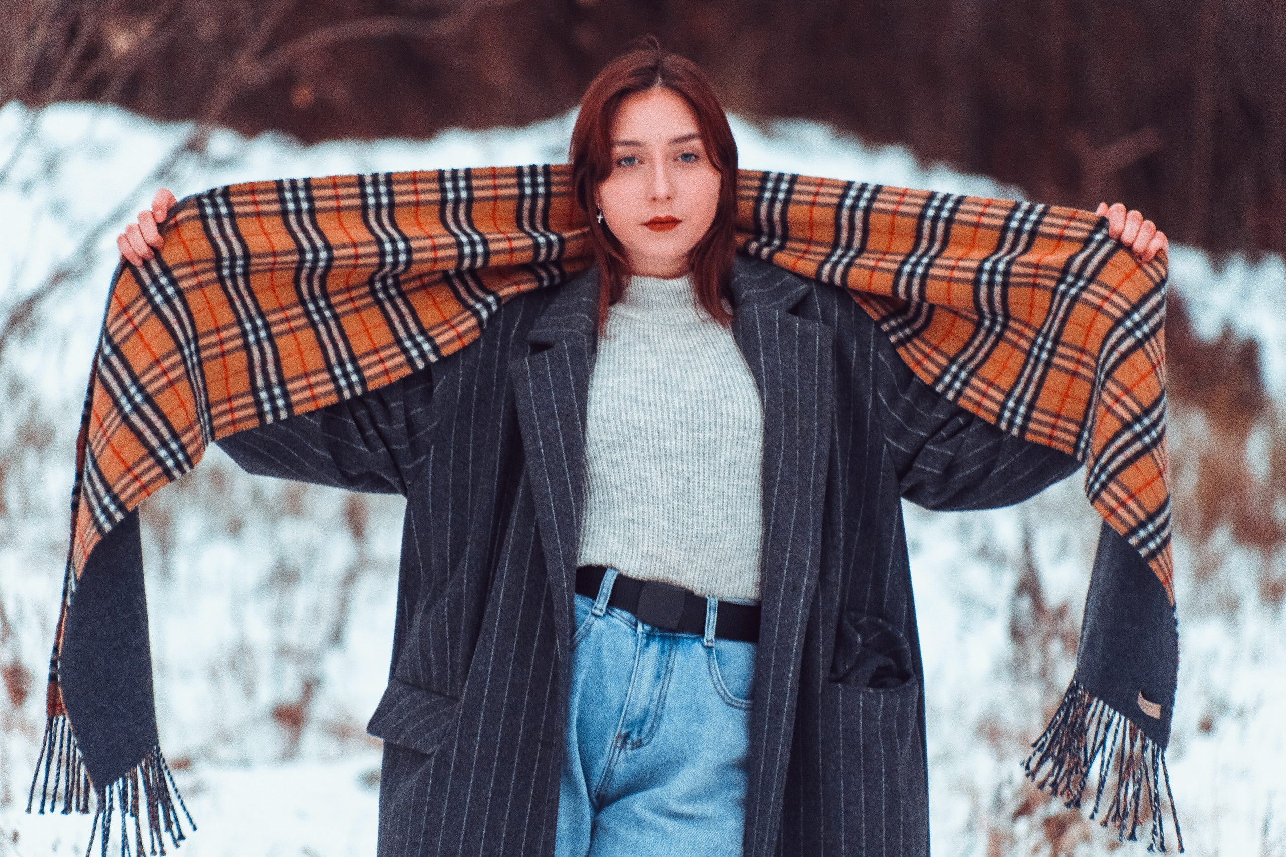 Ксюша в лесу. Фотограф Пермь. Фотосессия в фотостудии Перми и на свежем воздухе