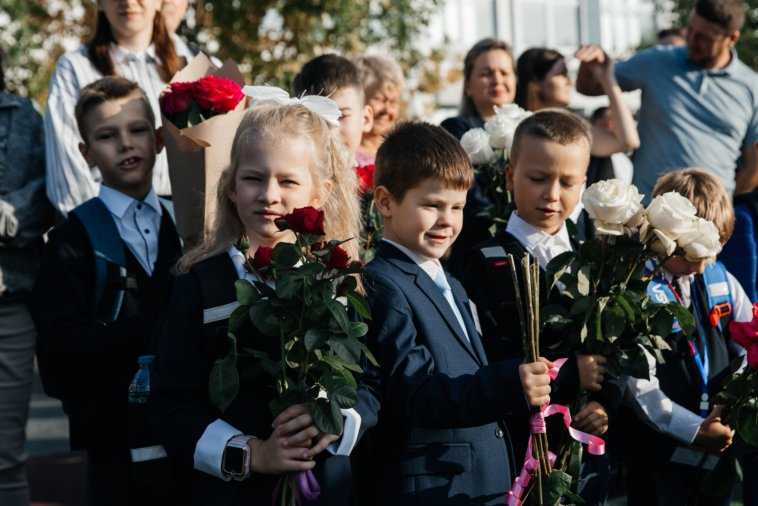 1 сентября 1 класс. Фотограф Москва Шептаев Артём