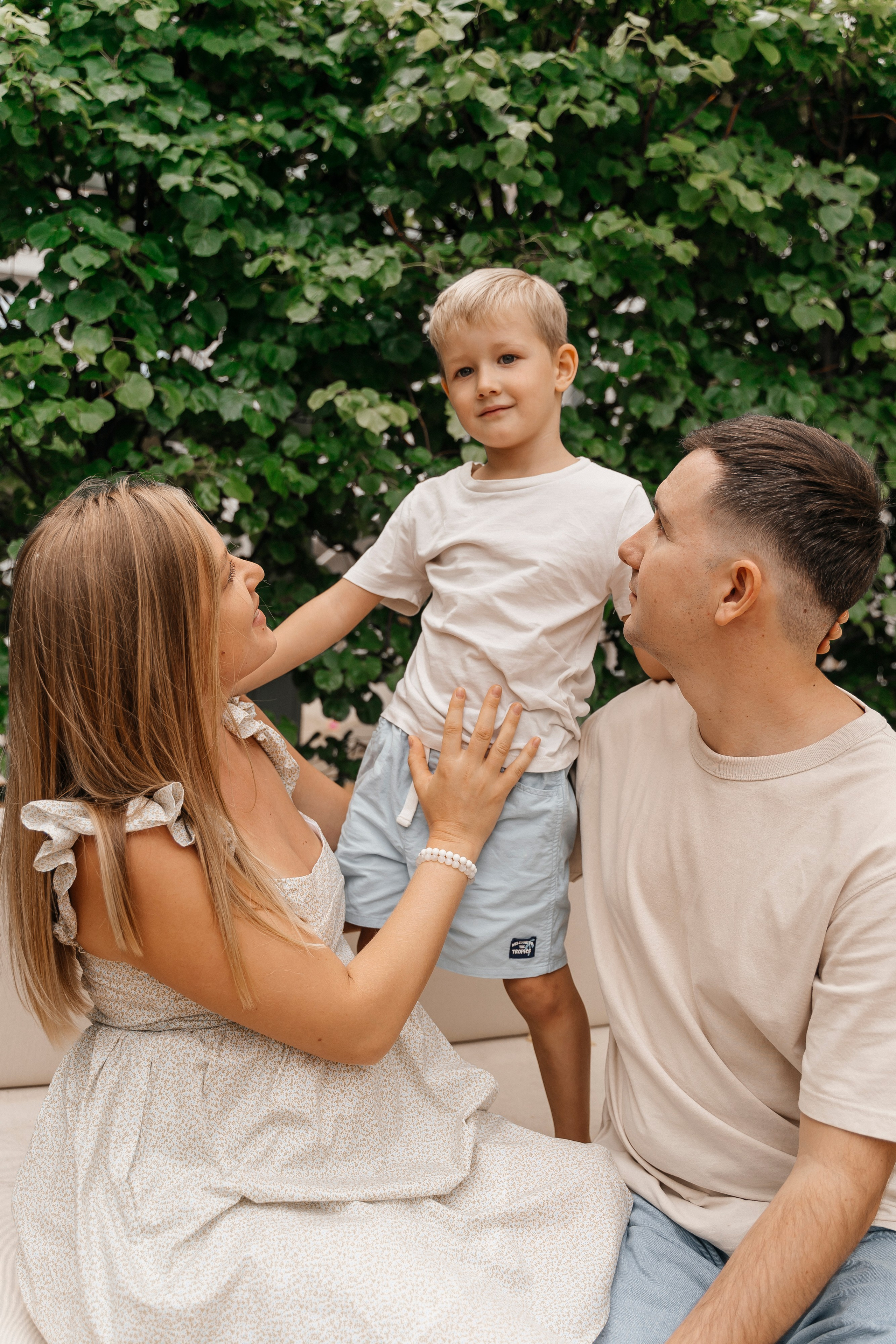 Ваня, Лара и Миша. Волик Мария