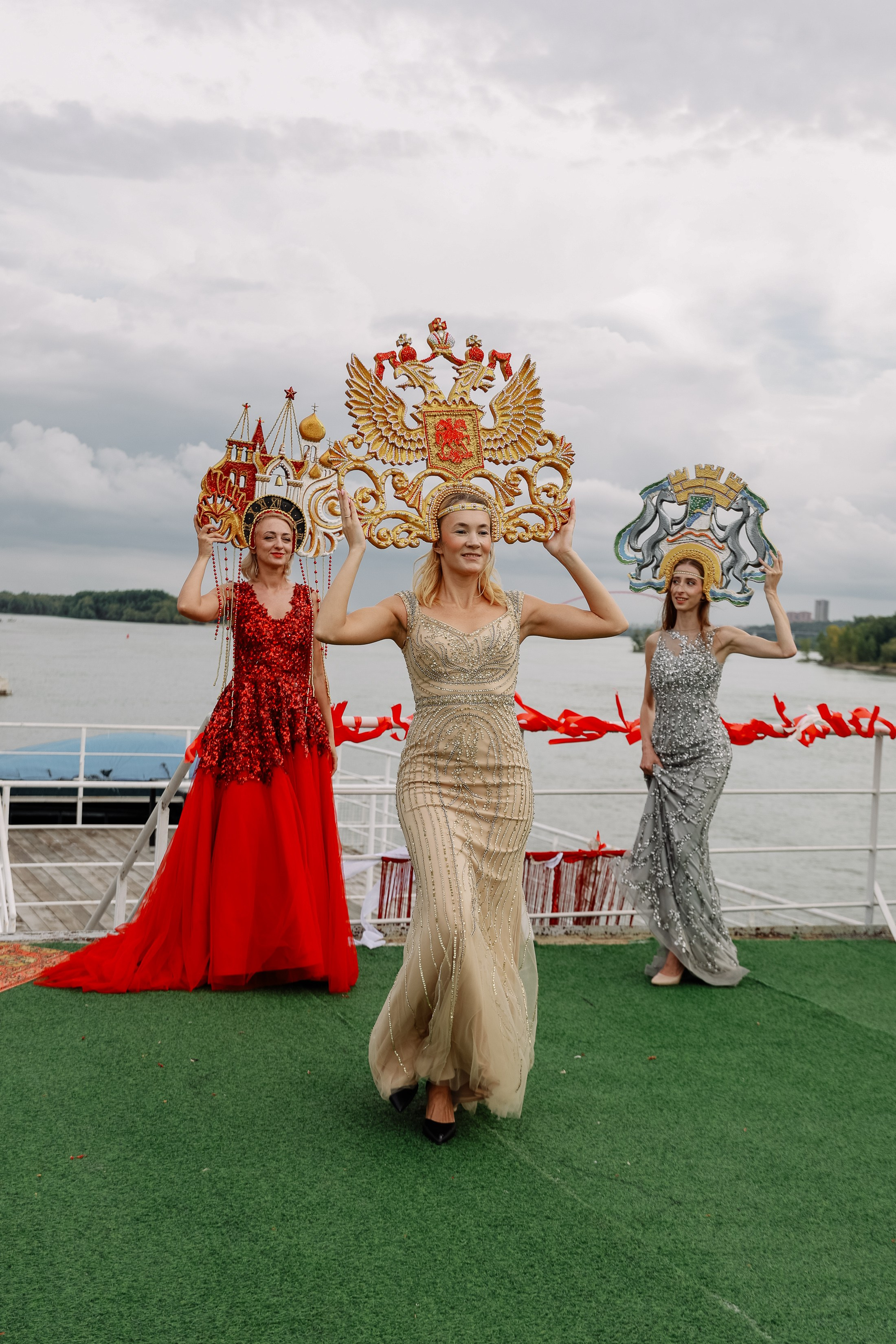 Модный показ «А-ля русс». Фотограф Юлия Мальцева