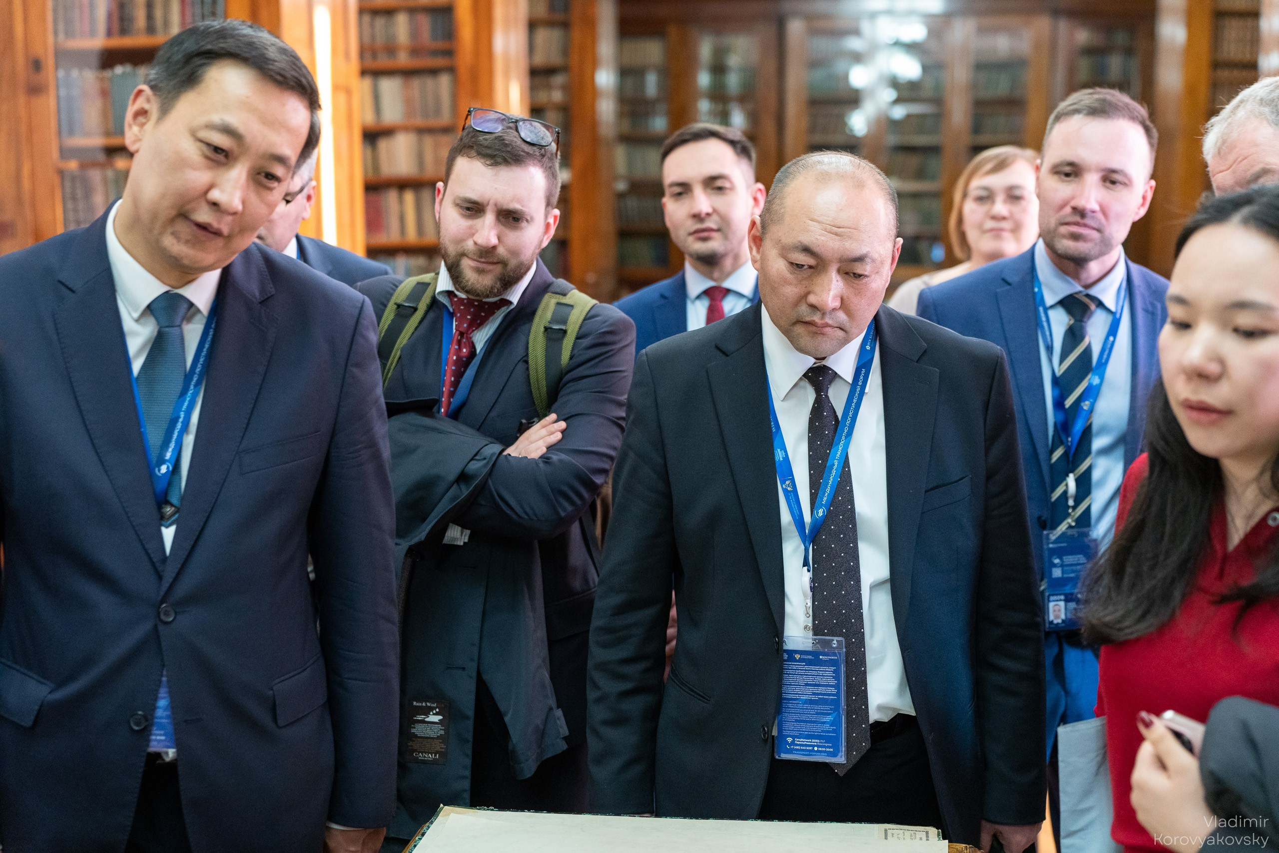 Совещание руководства ПГУПС с Делегациями Исполнительного агентства Правительства Монголии и делегацией АО «УБЖД». Фотограф Владимир Коровяковский