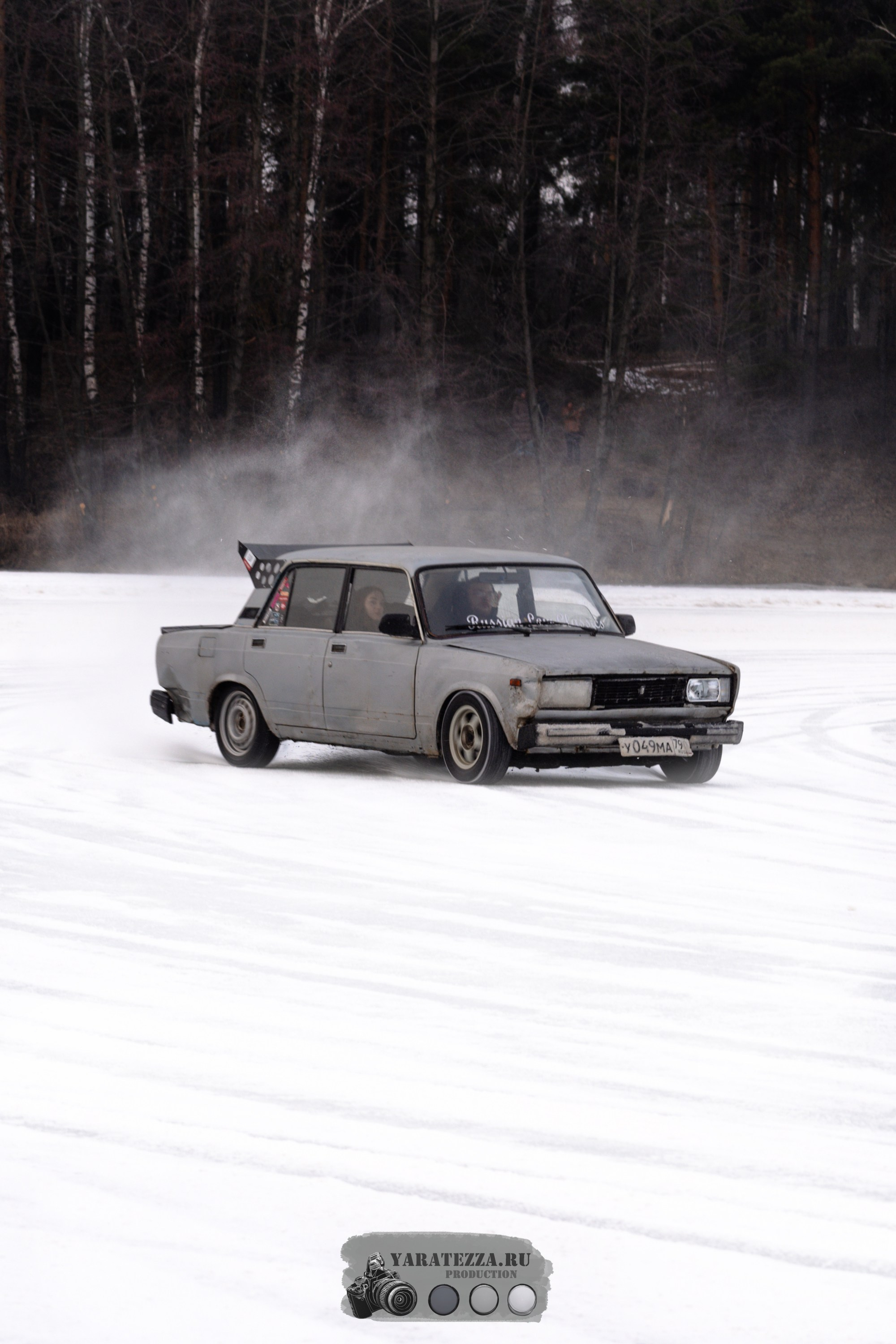 Тренировочный день на ледовой трассе. Yaratezza production
