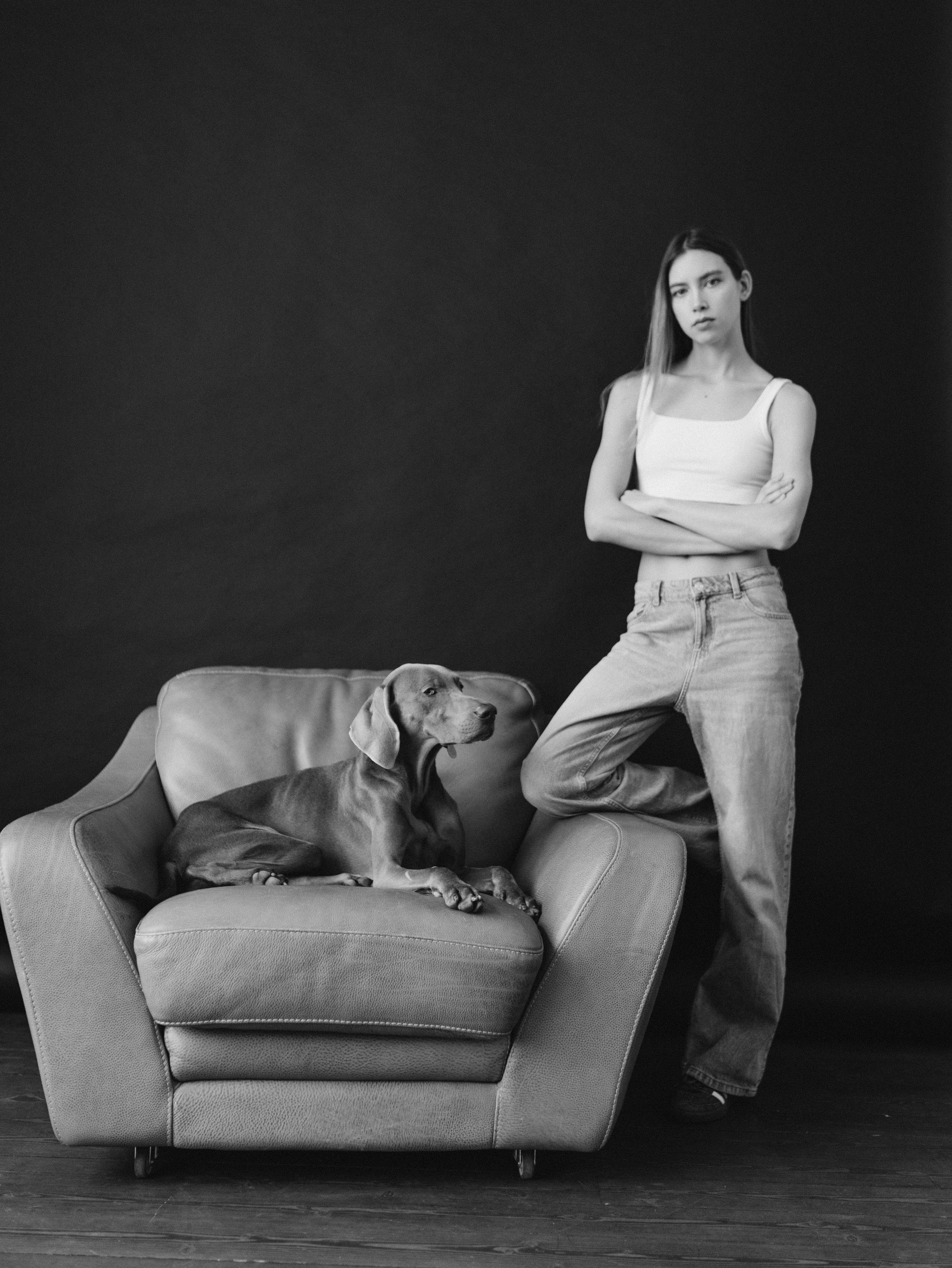 Сенча и Даша. Фотограф-анималист в Москве Кириллова Татьяна