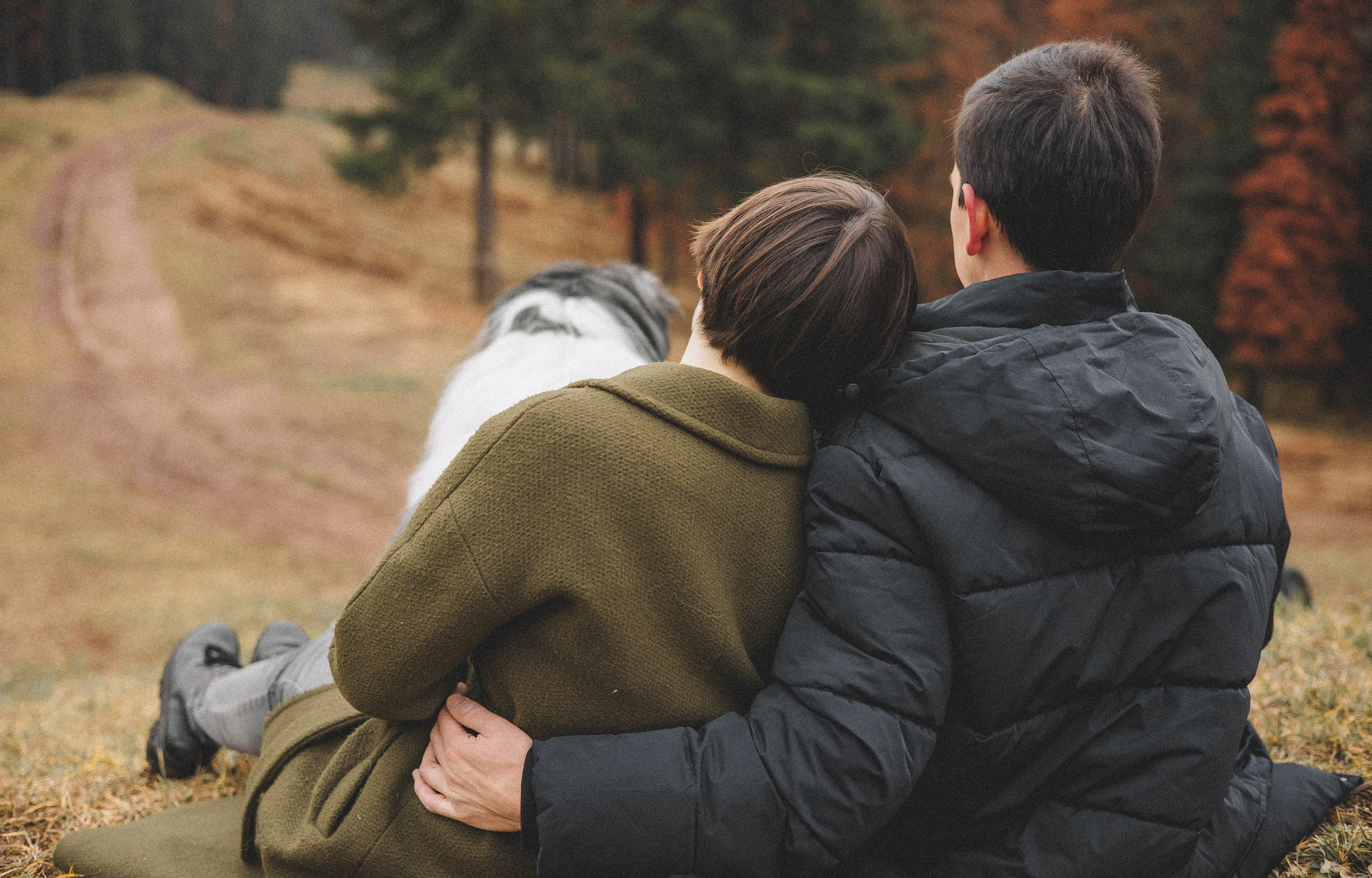 Даша, Глеб, Барс и Бруно. Фотограф-анималист Богданова Полина