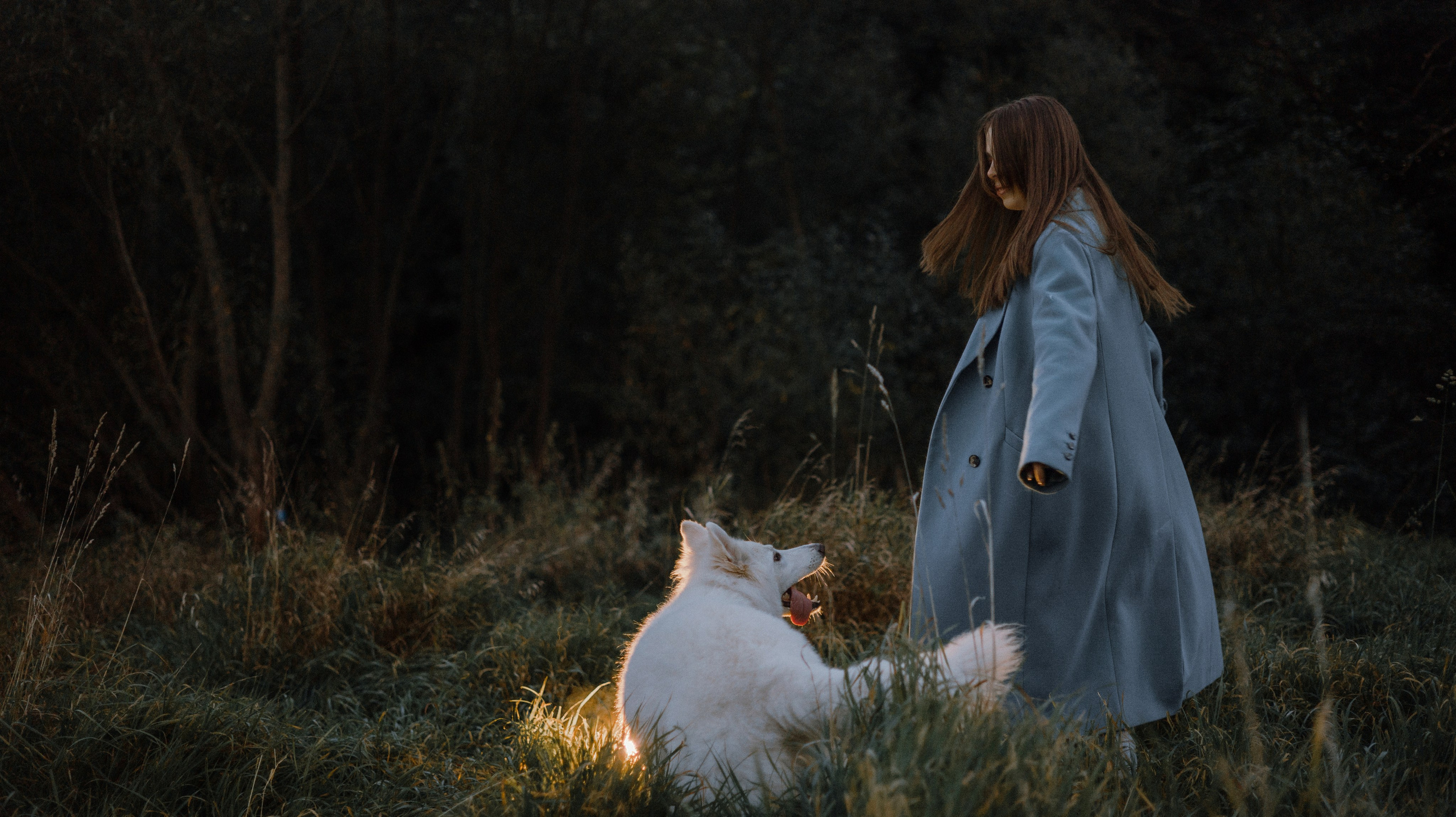 Вика и Уля. Фотограф-анималист Богданова Полина