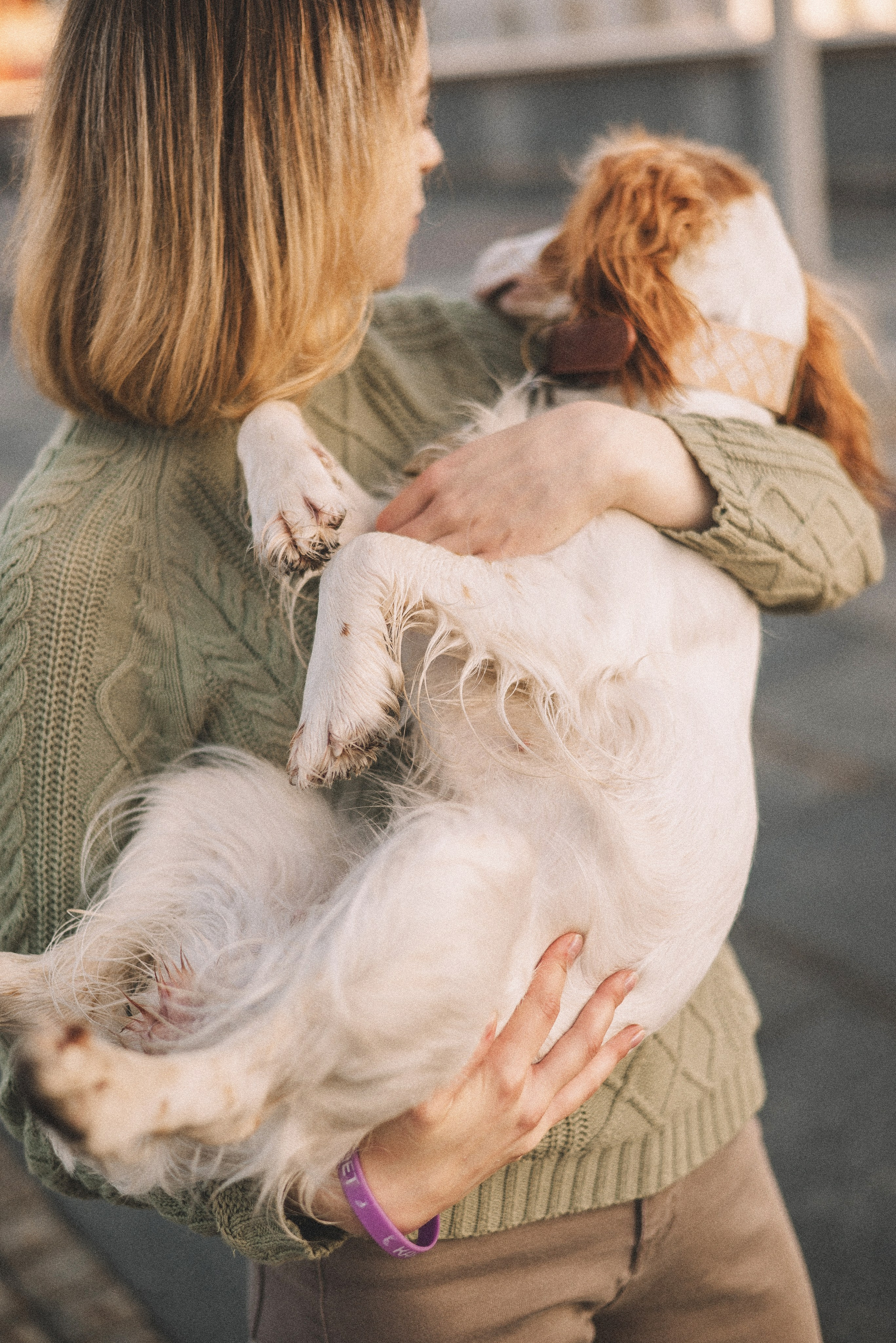 Маша и Вега. Фотограф-анималист Богданова Полина