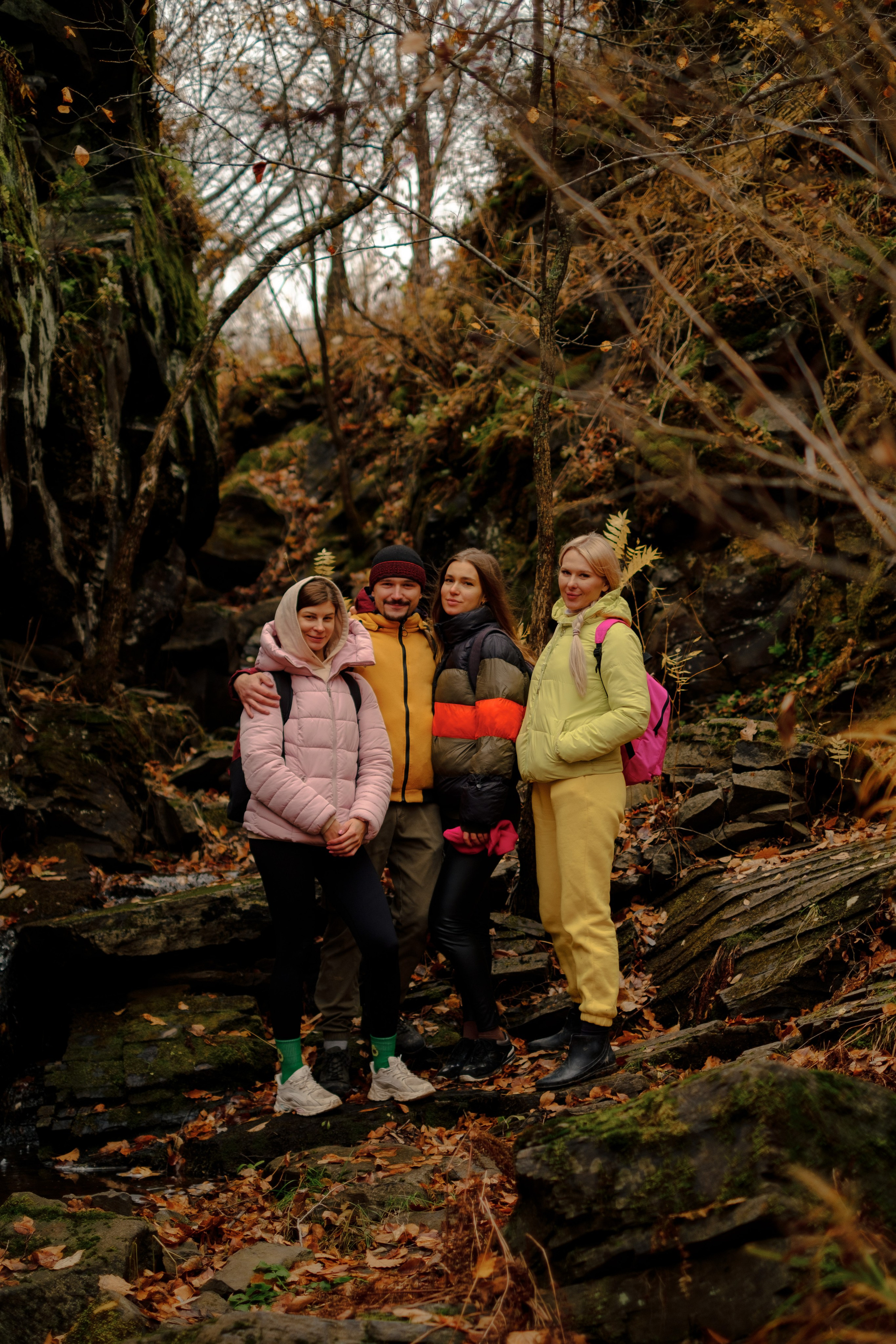 Михайловские столбы осенью. Фотограф Благовещенска Яна