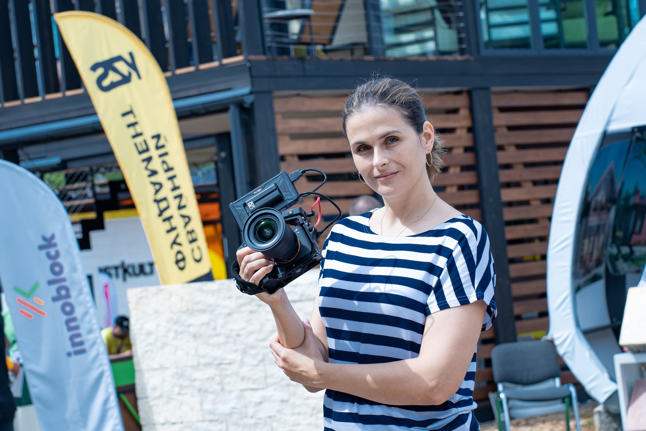 Выставка коттеджных домов Open Village. Фото / Видеосъемка в Москве