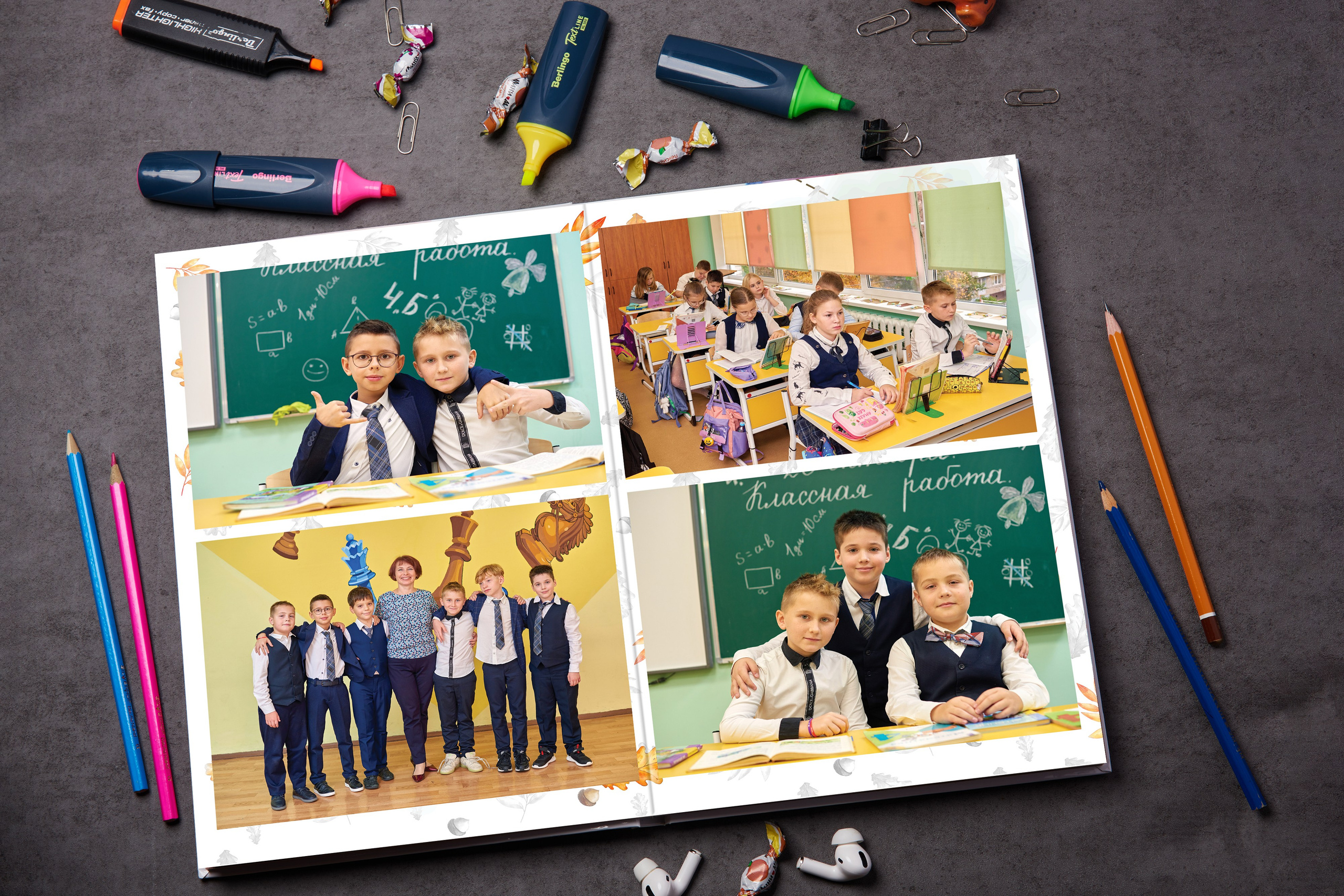 3. Школьный фотограф в Туле Владимир Греков. Выпускные альбомы