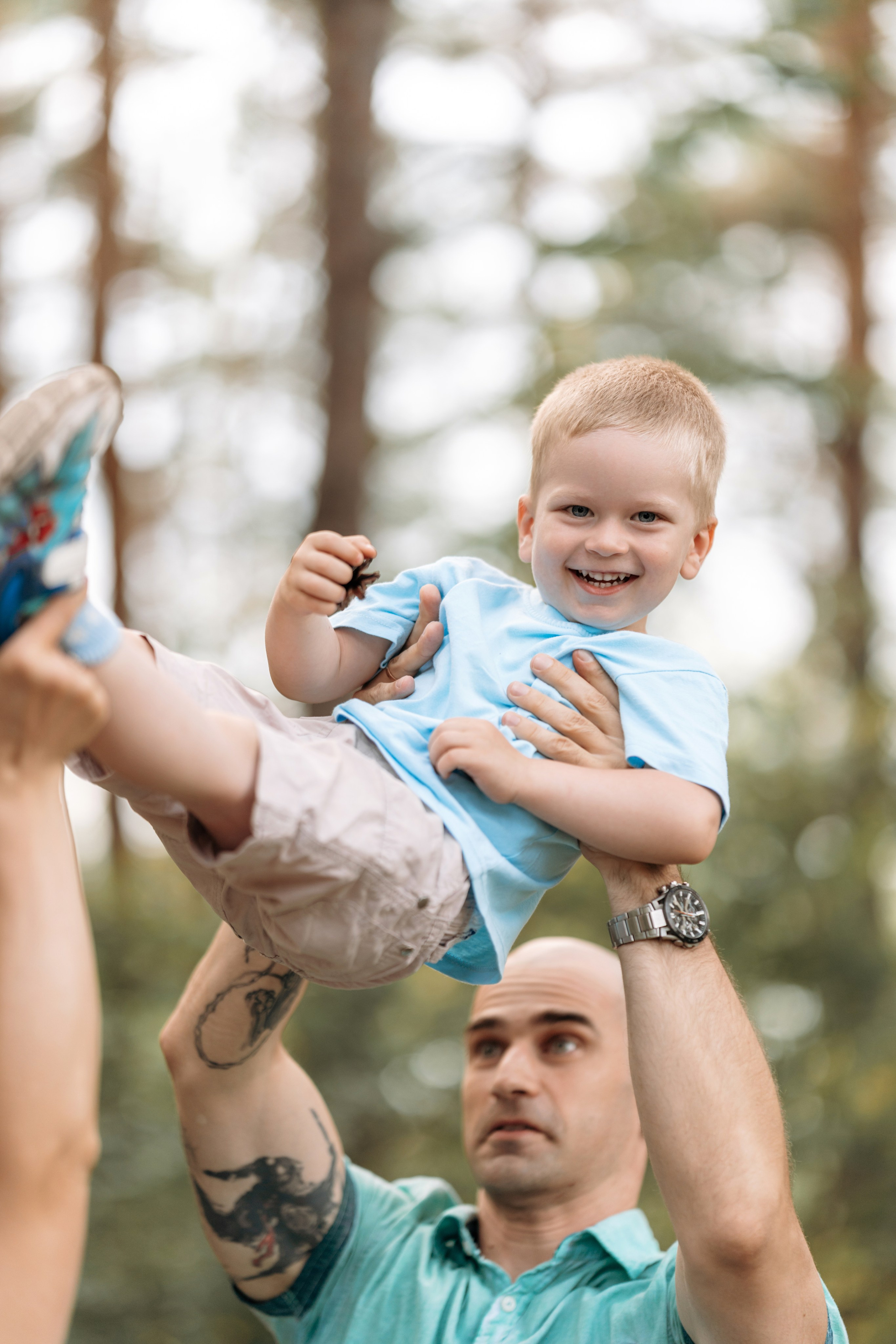 Семья на природе. Семейный и свадебный фотограф в Ульяновске Арина Авдеева