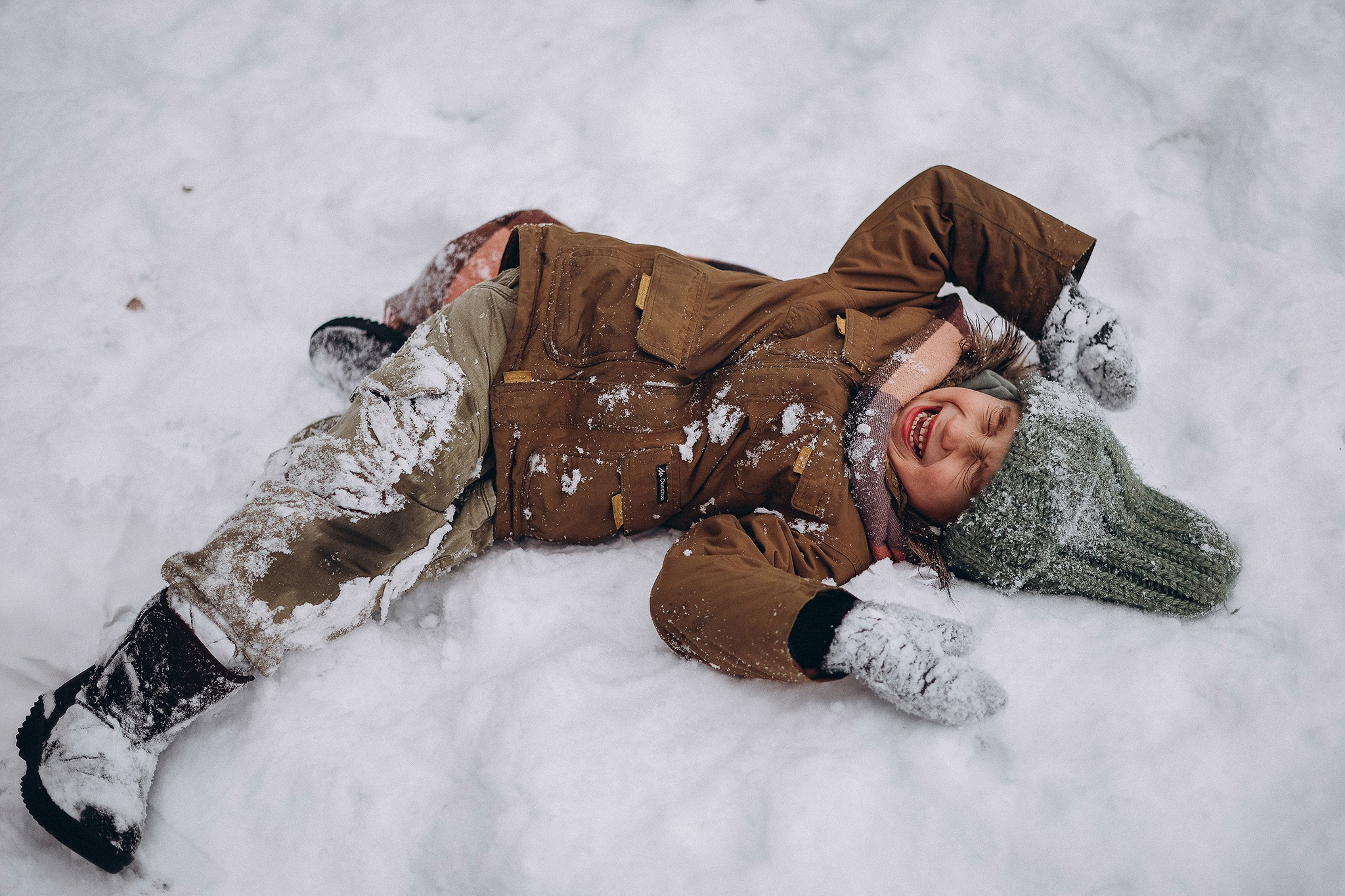 На память о зиме из детства. Семейный фотограф в Москве Марина Петра