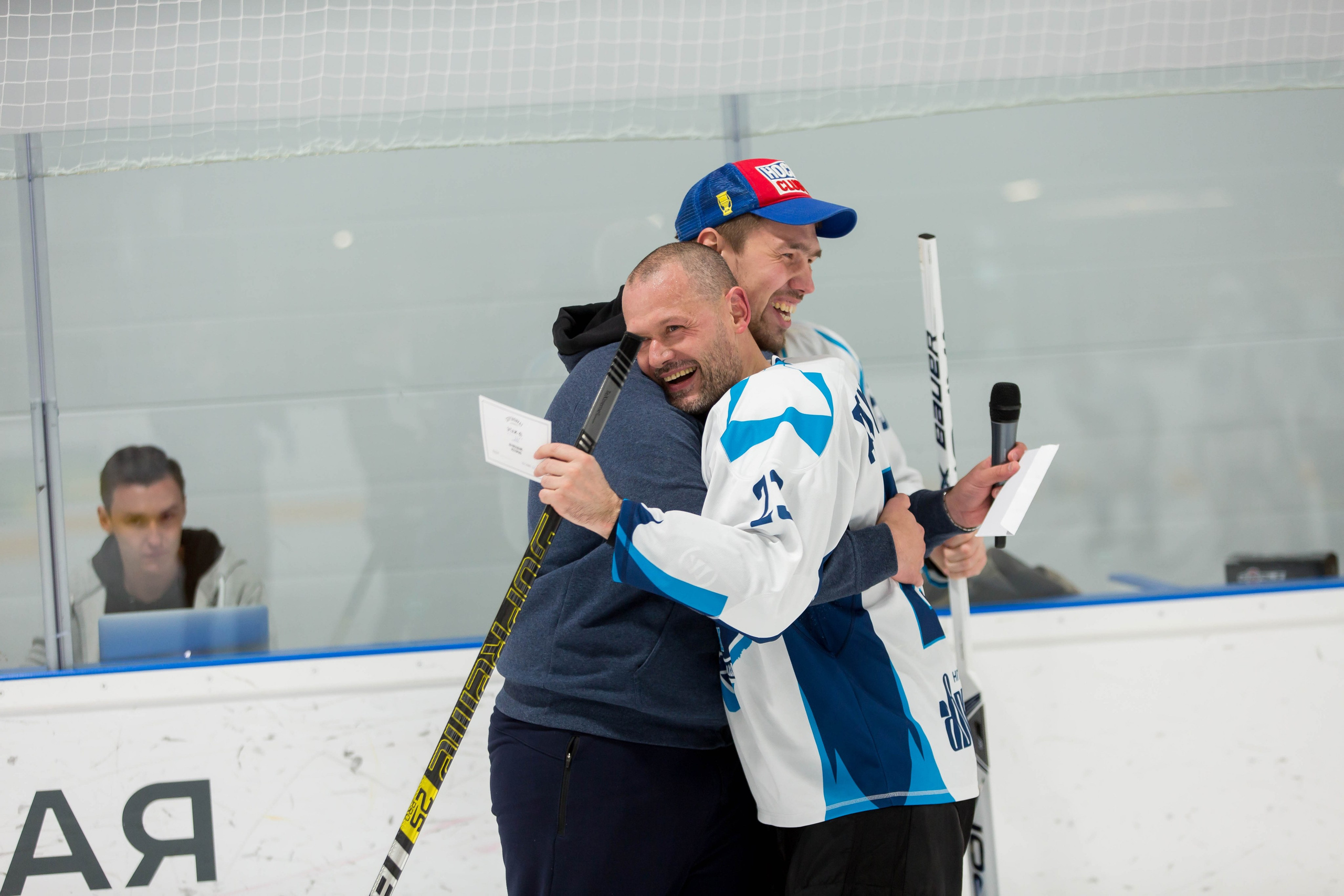Хоккей для НПО «Аврора». Снимаю съемки