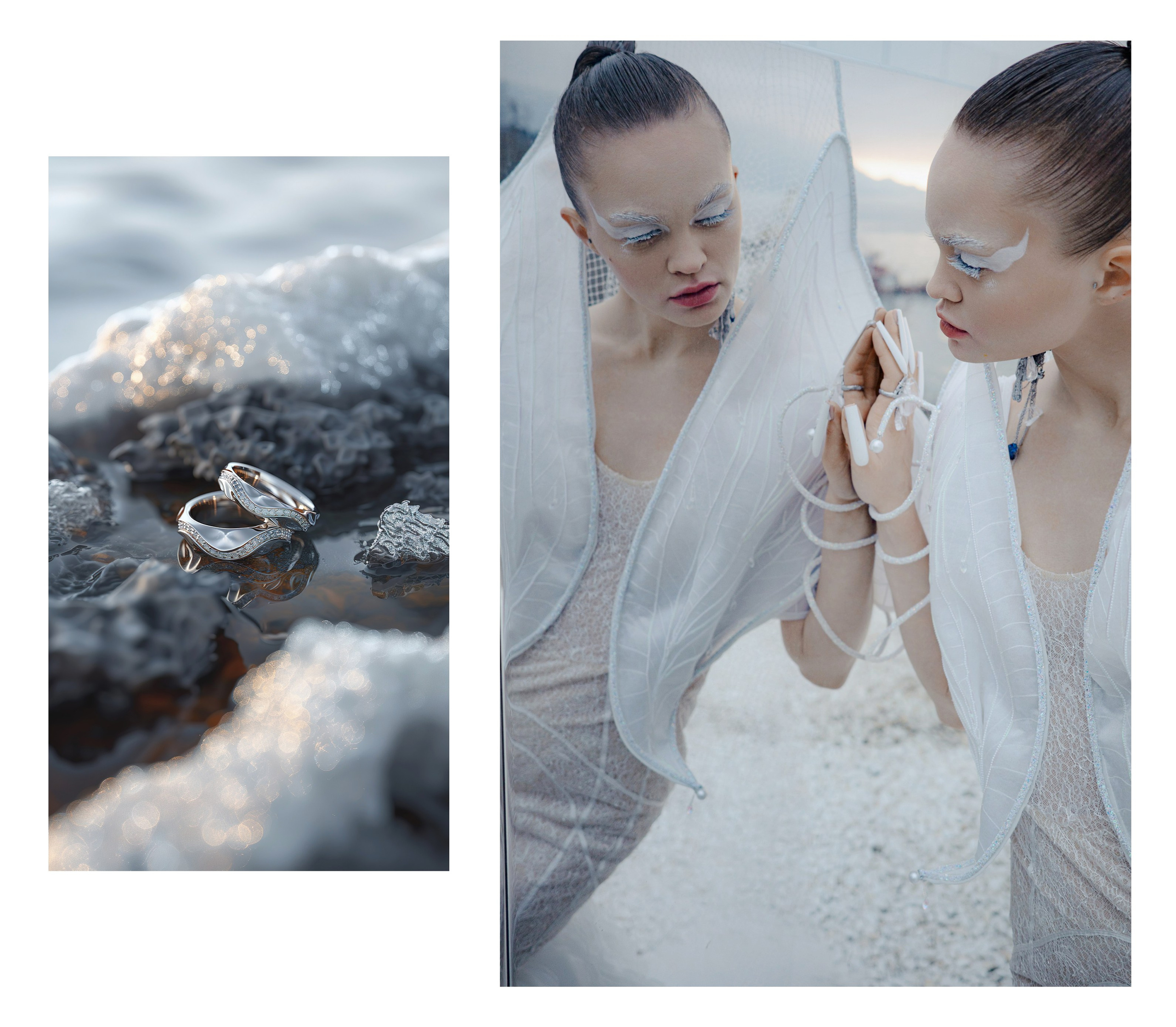 AI x Futurism. Fusion Wedding Photographer