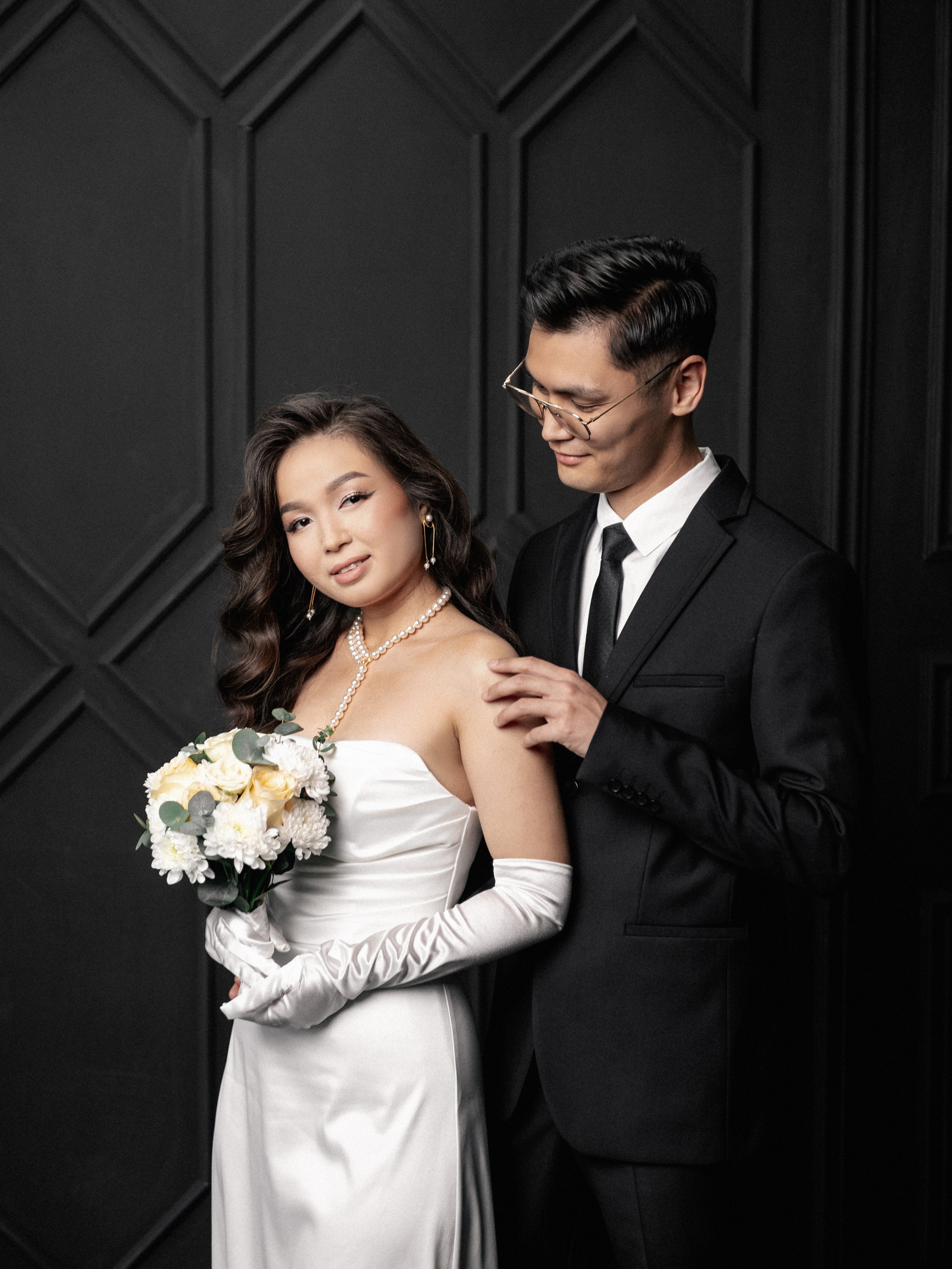 >Свадебная фотосессия в студии зал Гэтсби, Новосибирск | Яна Иванова. Семейный и свадебный фотограф в Новосибирске Иванова Яна