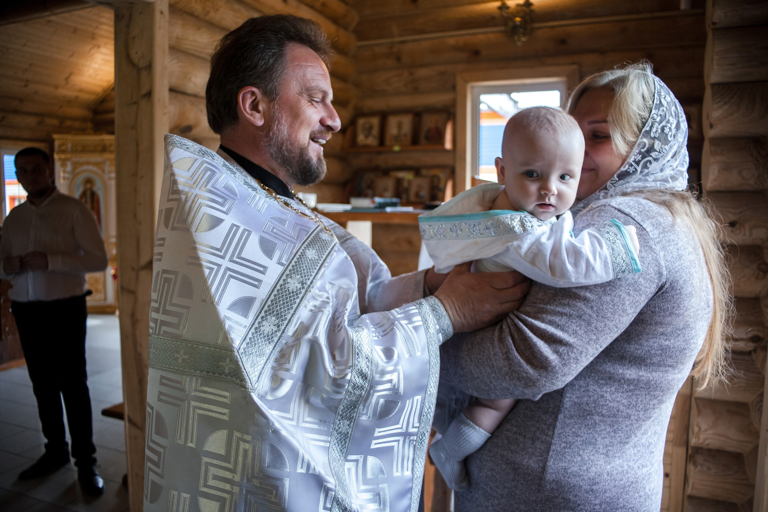 Таинство Крещения Матвея. Портретный, семейный, свадебный фотограф в Брянске Маргарита Василькова