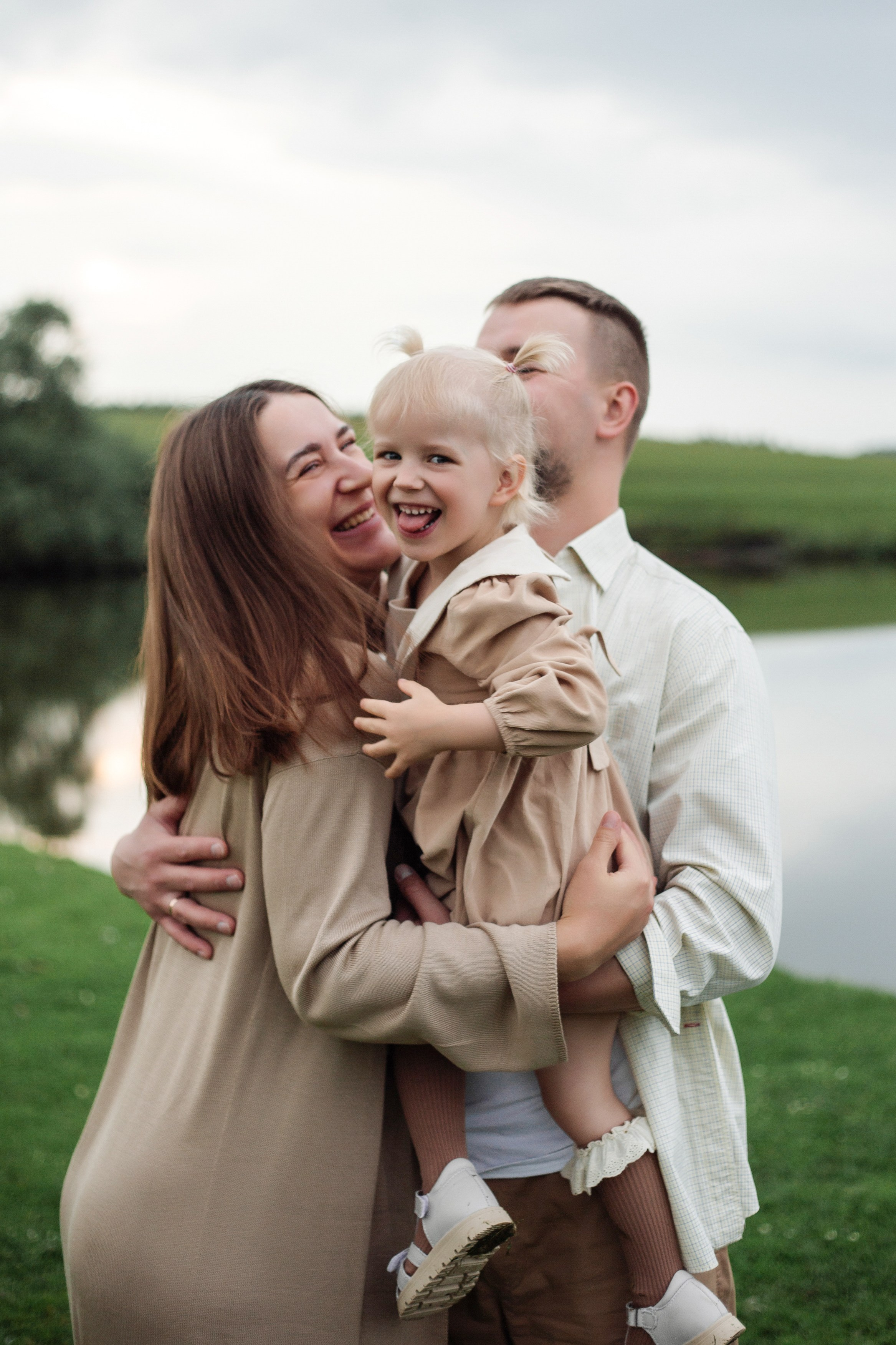 Дмитрий, Ольга и Верочка. Портретный, семейный, свадебный фотограф в Брянске Маргарита Василькова