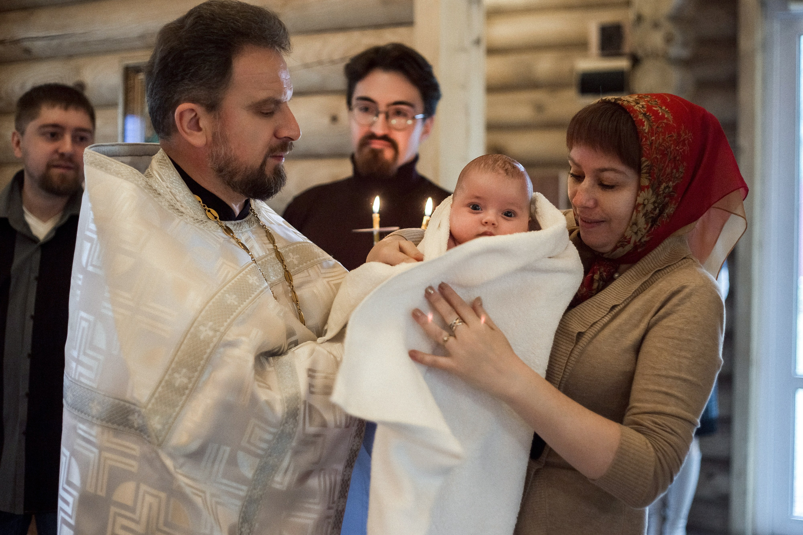 Таинство Крещения Ксении. Портретный, семейный, свадебный фотограф в Брянске Маргарита Василькова