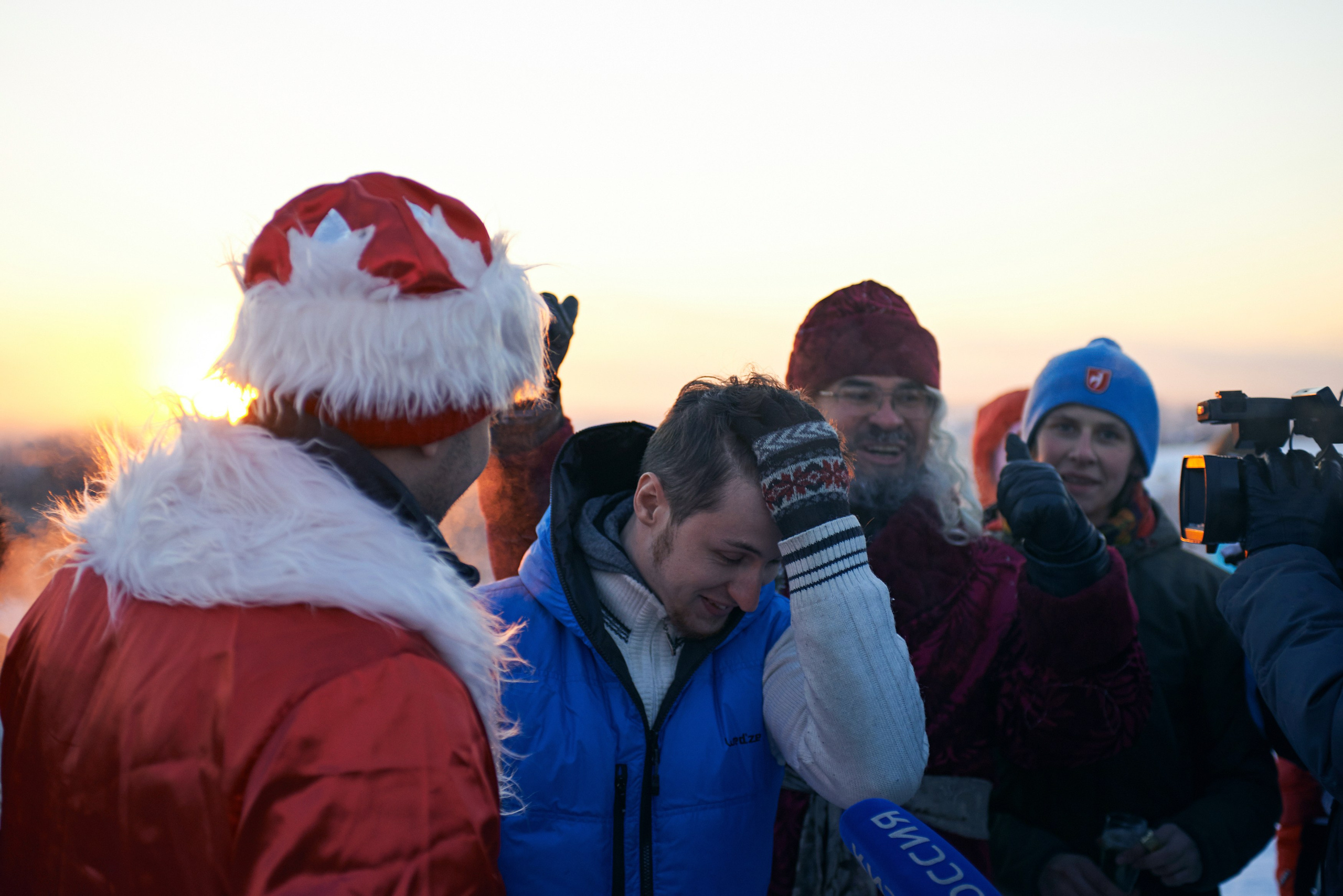 «Яблоки на снегу» Дмитров, 07.01.2015. Лови небо! Дыши небом!