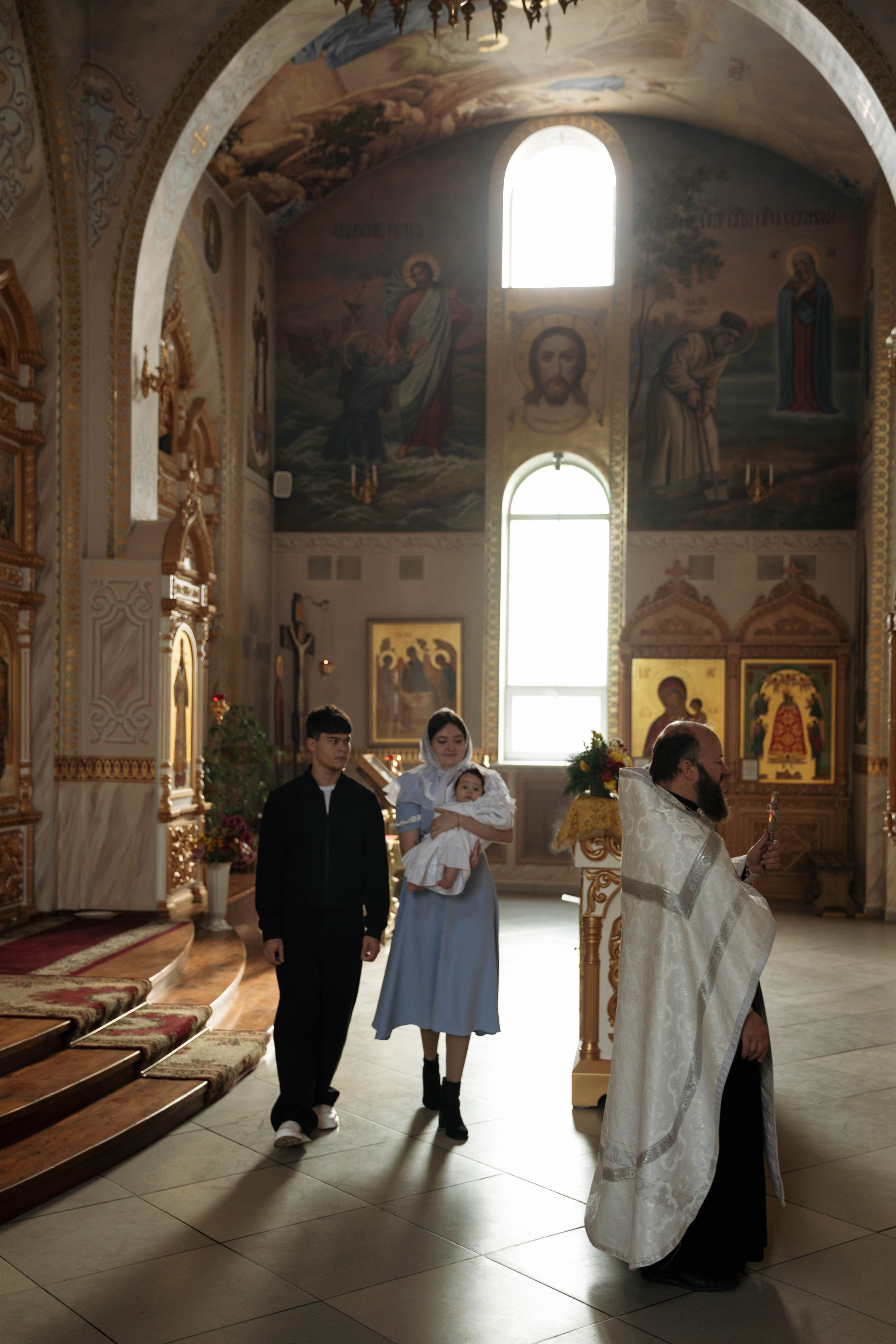 Таинство Крещения Есении. Фотограф Сальск Катерина