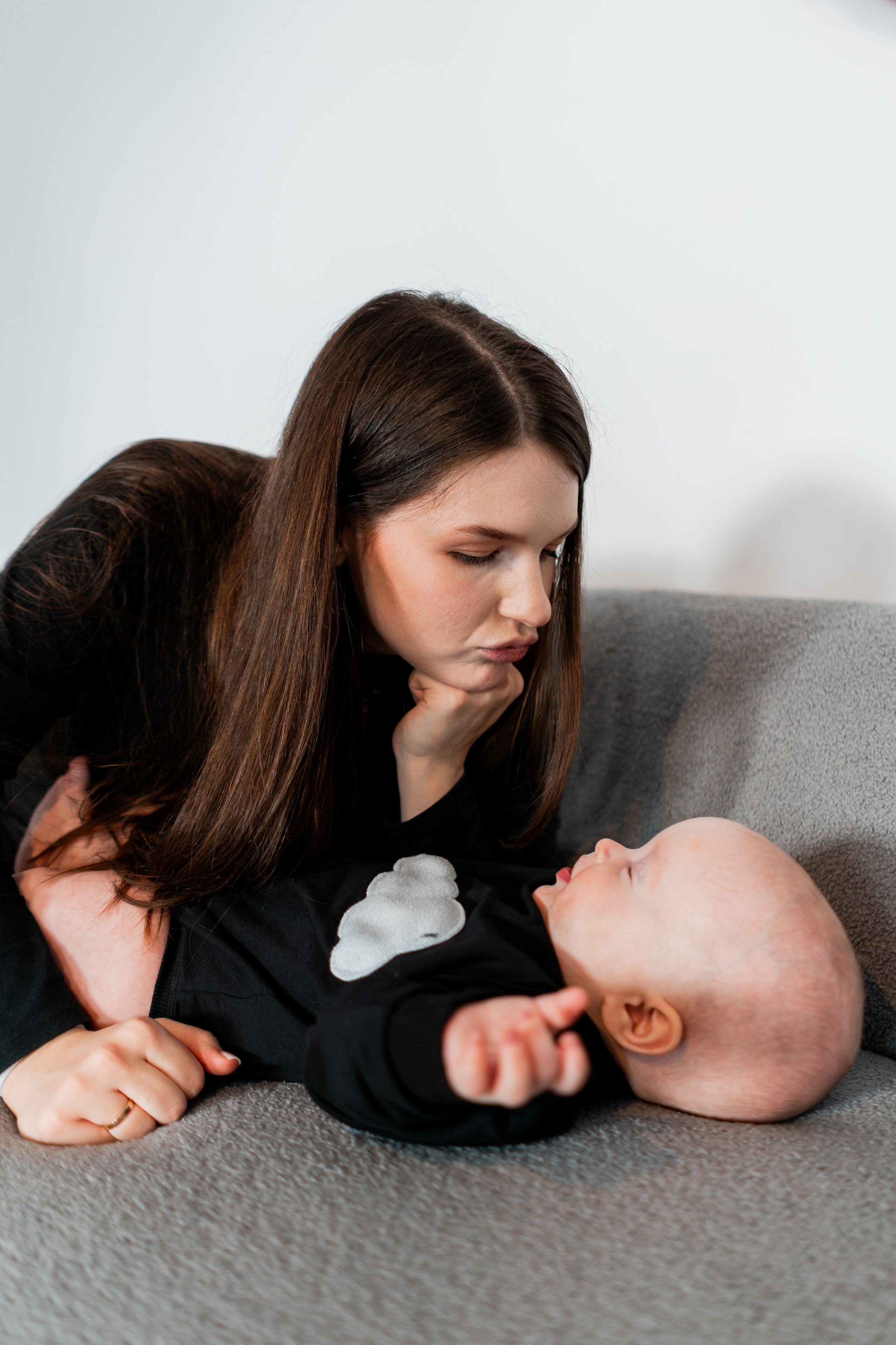 Семейная фотосессия Кристины и малыша Славы в Калуге